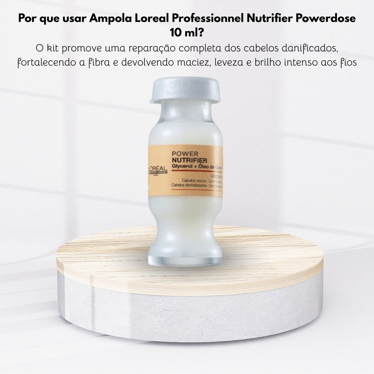 Ampola Loreal Professionnel Nutrifier Powerdose 10 ml