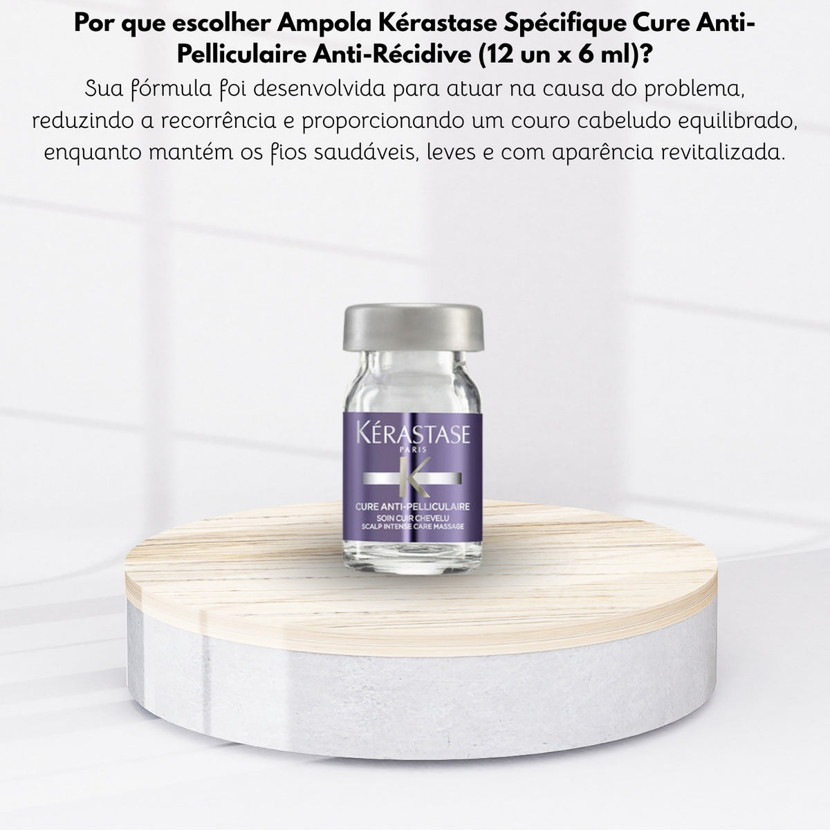 Ampola Kérastase Spécifique Cure Anti-Pelliculaire Anti-Récidive 12x 6 ml