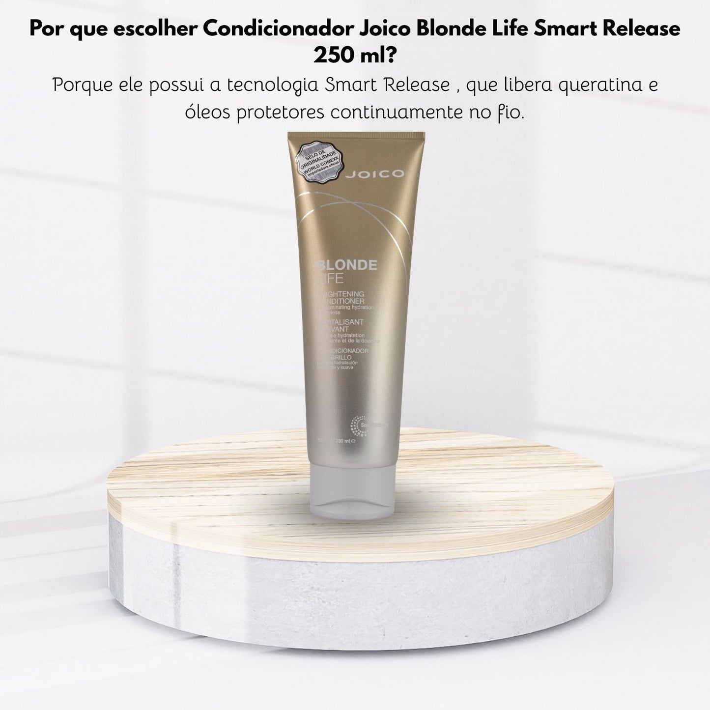 Condicionador Joico Blonde Life Smart Release 250 ml