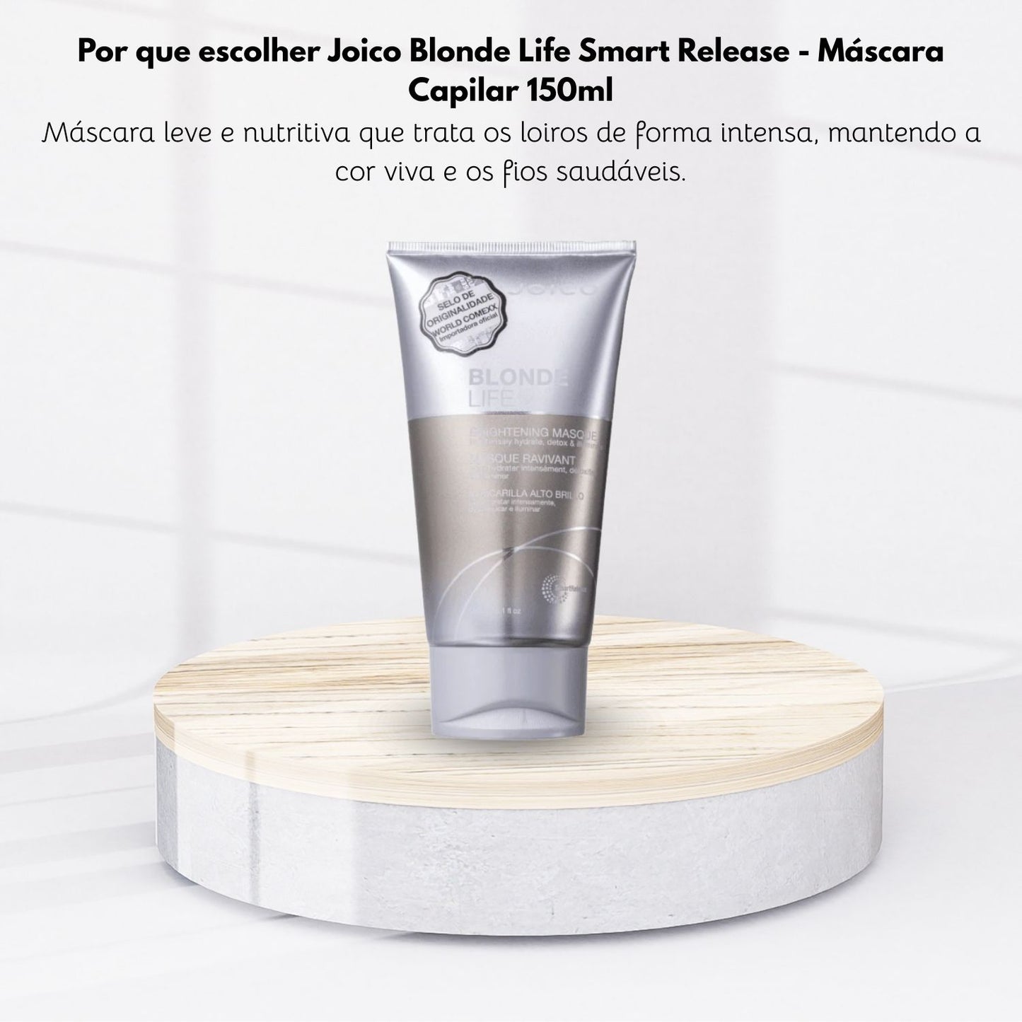 Máscara Joico Blonde Life Smart Release 150 ml