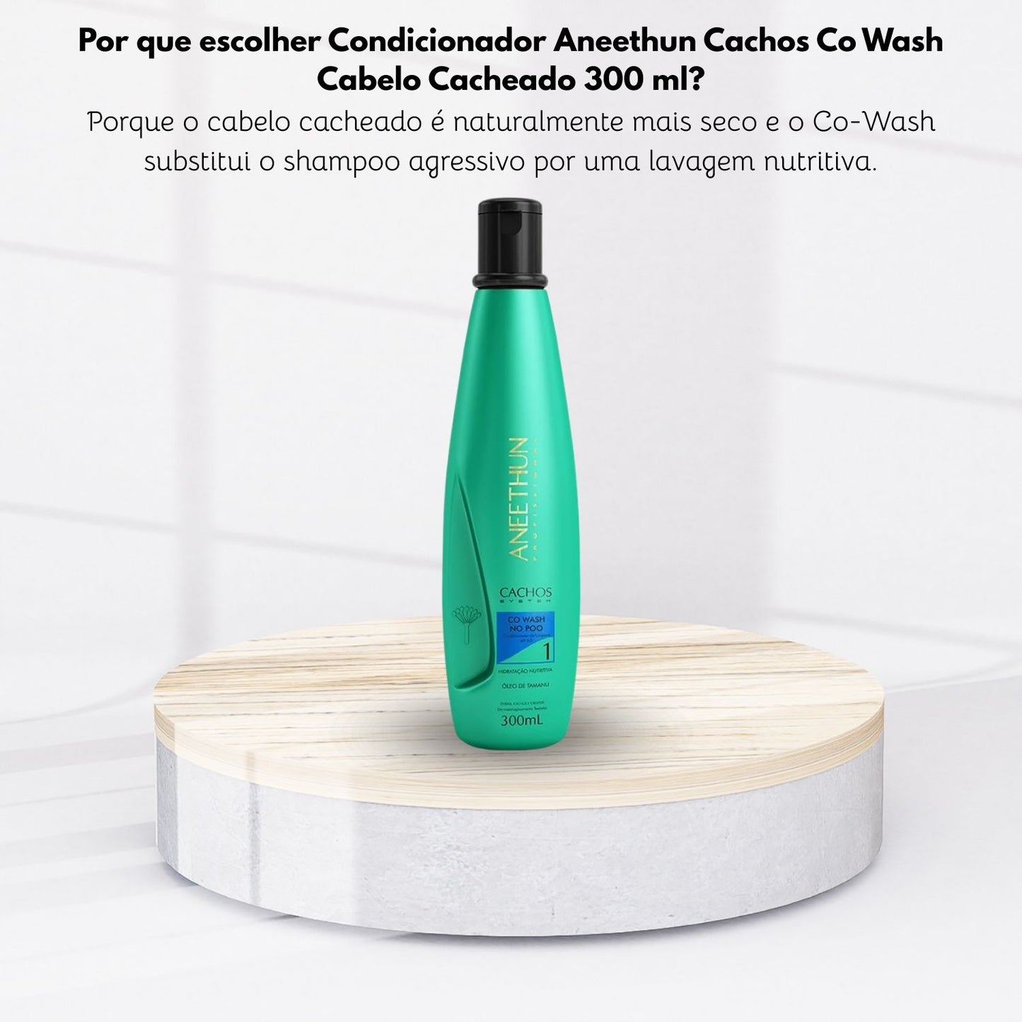 Condicionador Aneethun Cachos Co Wash Cabelo Cacheado 300 ml