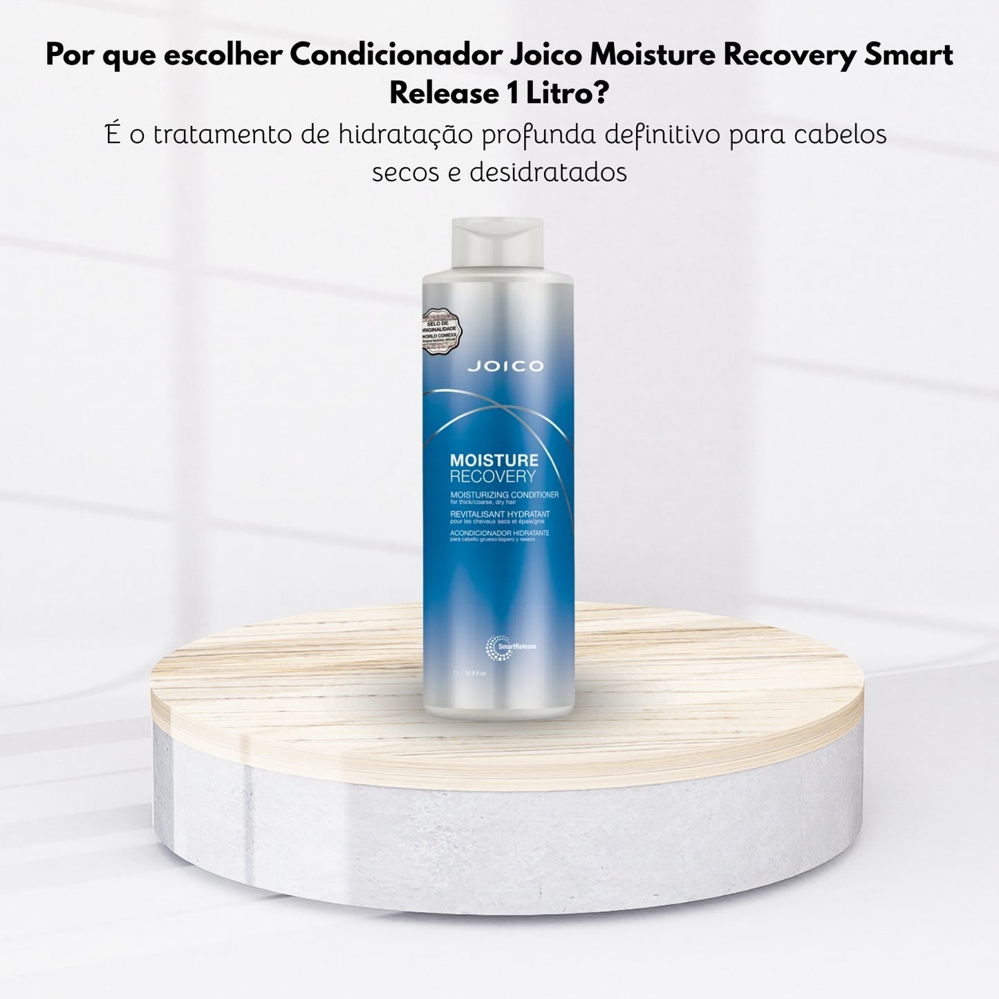 Condicionador Joico Moisture Recovery Smart Release 1 Litro