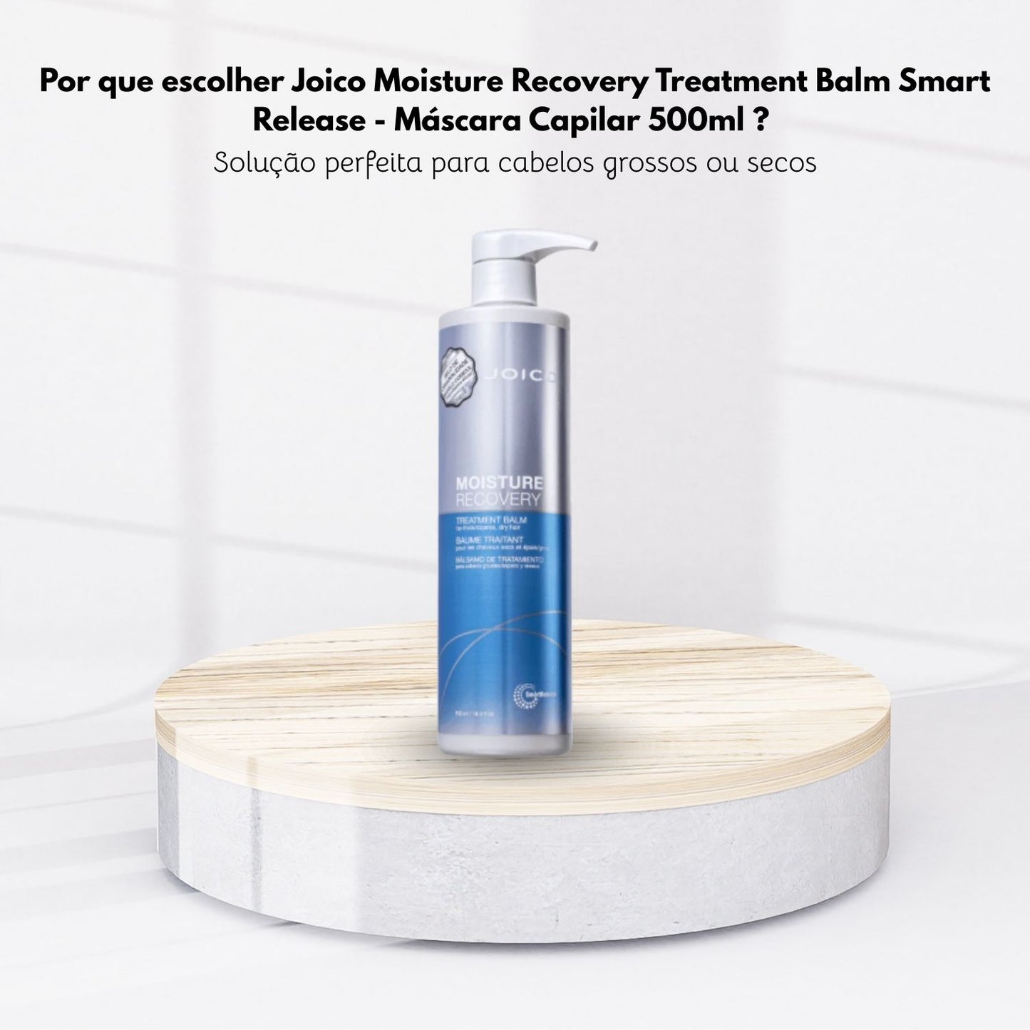 Máscara Joico Moisture Recovery Treatment Balm Máscara de Hidratação e Nutrição 500 ml