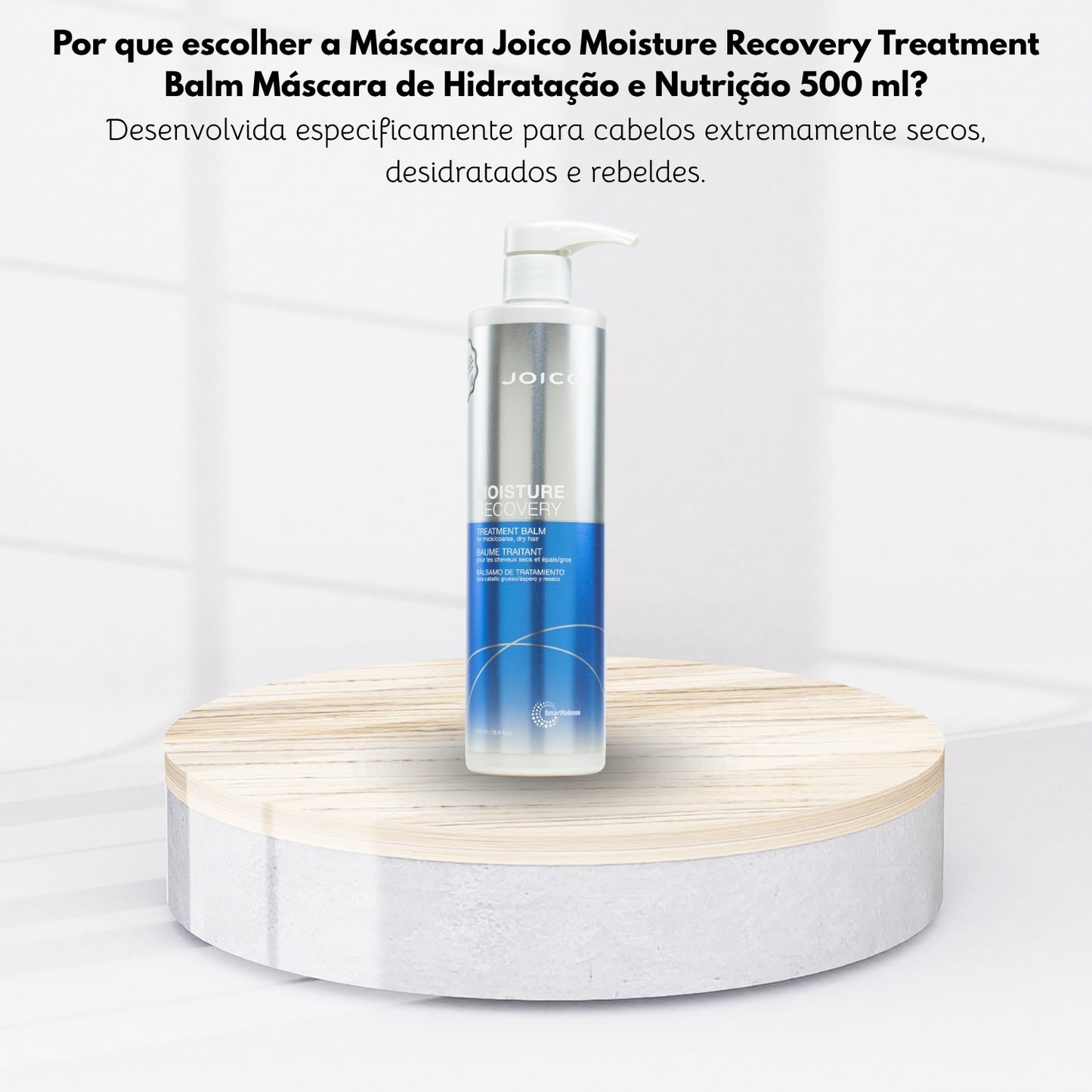 Máscara Joico Moisture Recovery Treatment Balm Máscara de Hidratação e Nutrição 500 ml