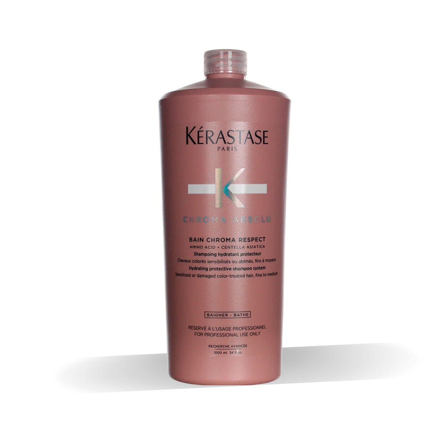 Shampoo Kérastase Chroma Absolu Bain Chroma Respect 1 Litro