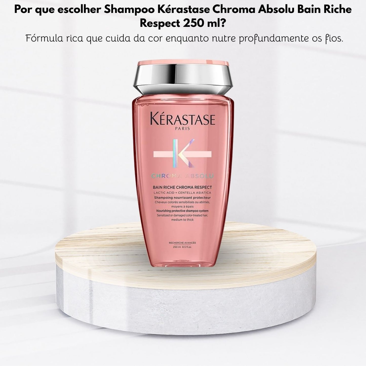 Shampoo Kérastase Chroma Absolu Bain Riche Respect 250 ml