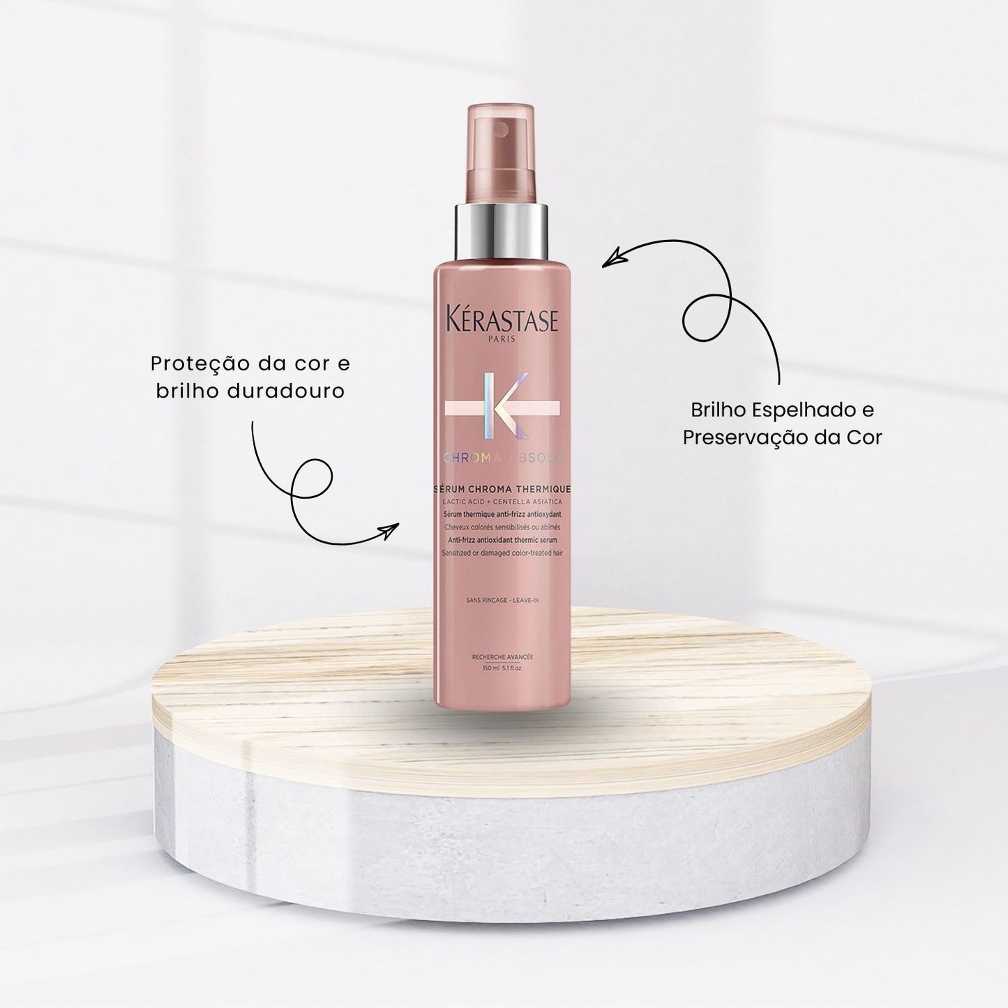 Sérum Kérastase Chroma Absolu Thermique Hair Oleo Reparador de Pontas 150 ml