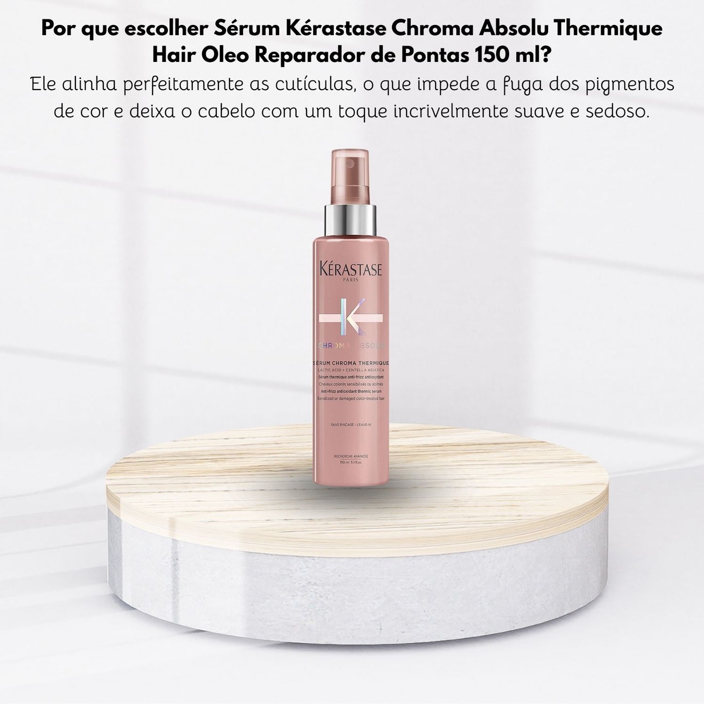 Sérum Kérastase Chroma Absolu Thermique Hair Oleo Reparador de Pontas 150 ml