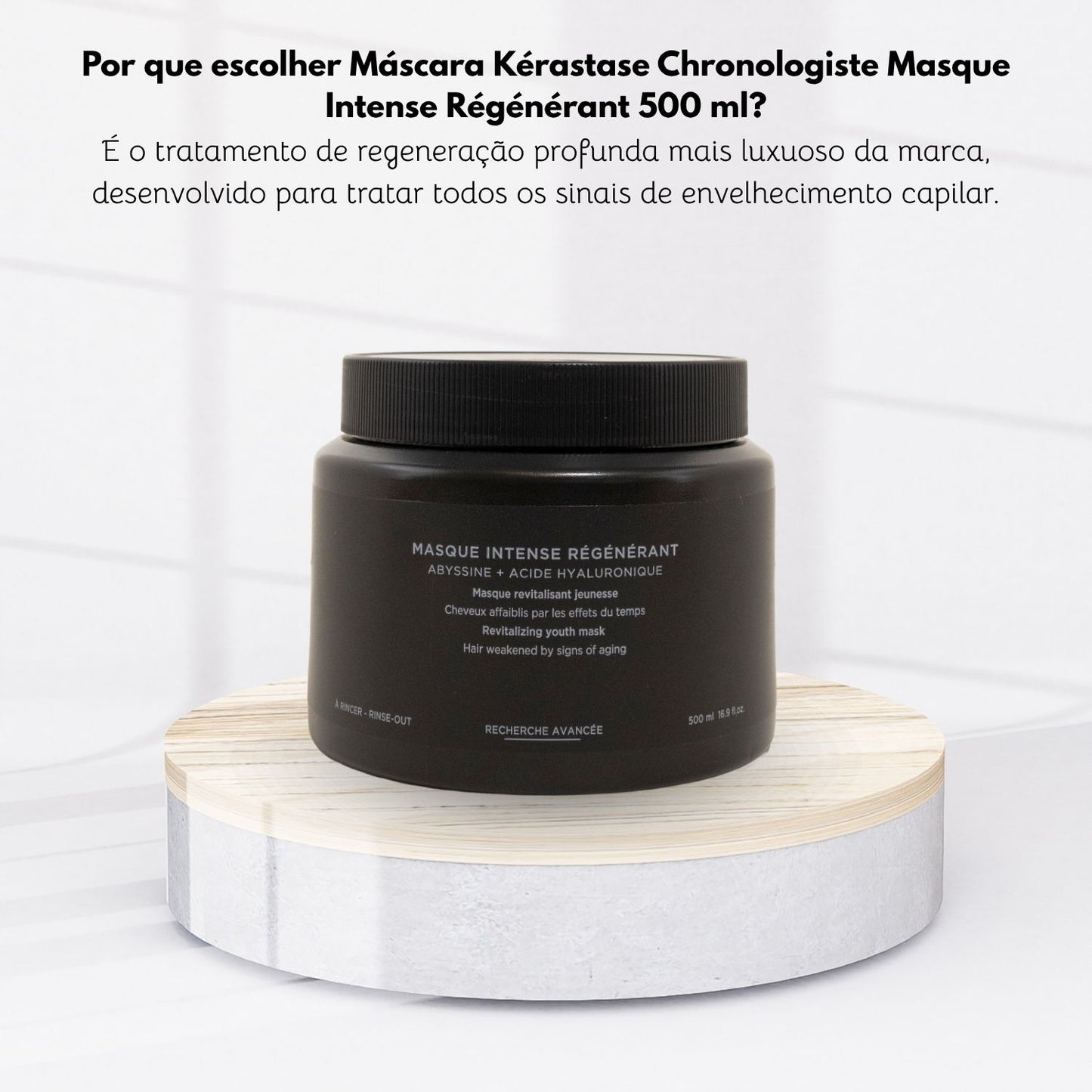 Máscara Kérastase Chronologiste Masque Intense Régénérant 500 ml