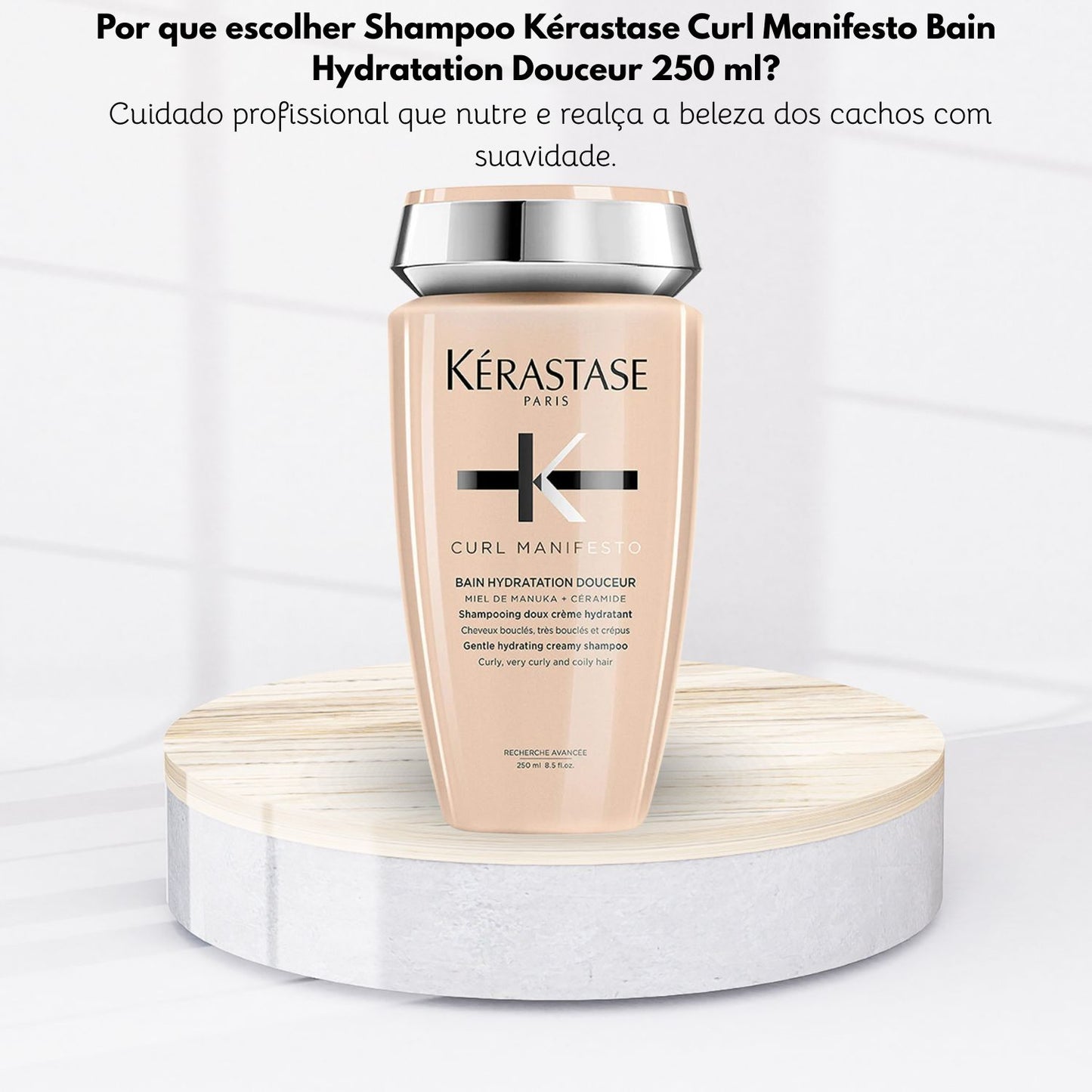 Shampoo Kérastase Curl Manifesto Bain Hydratation Douceur 250 ml