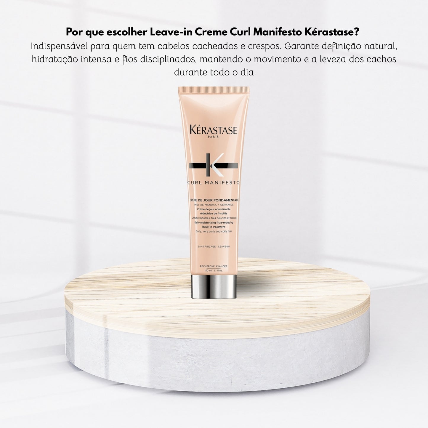 Leave-in Kérastase Curl Manifesto Creme Du Jour Fondamentale 150 ml