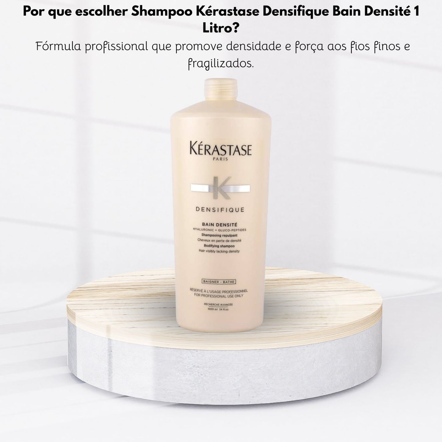 Shampoo Kérastase Densifique Bain Densité 1 Litro