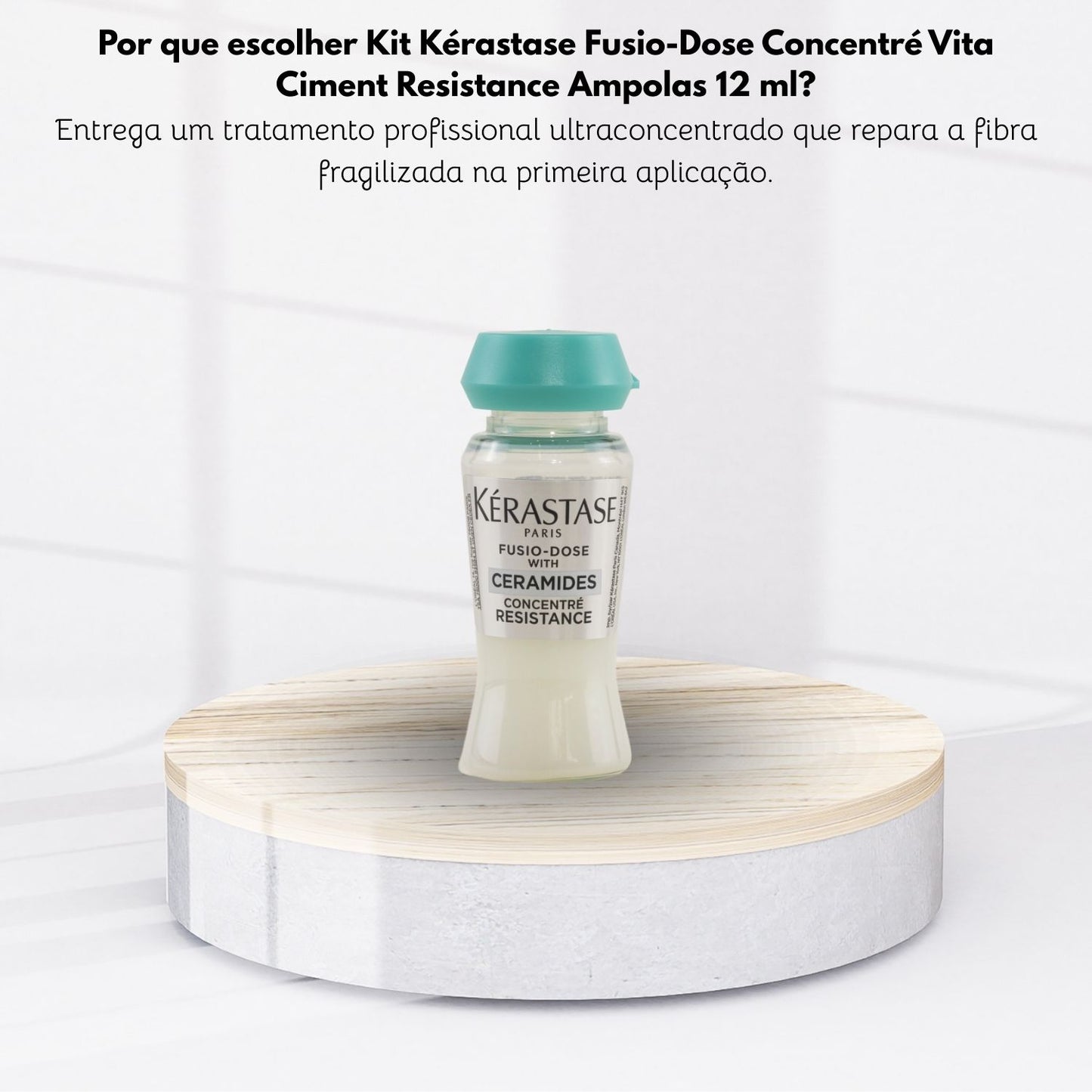 Ampola Kérastase Fusio-Dose Concentré Vita Ciment Résistance 12 ml