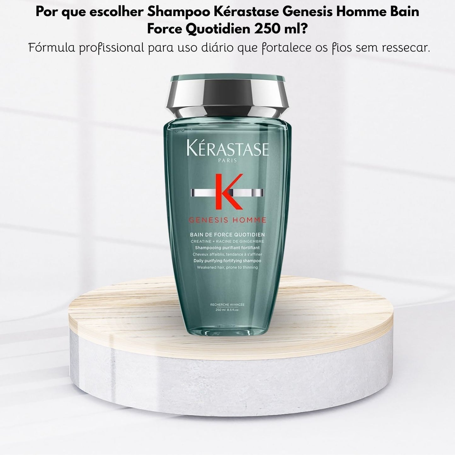 Shampoo Kérastase Genesis Homme Bain Force Quotidien 250 ml