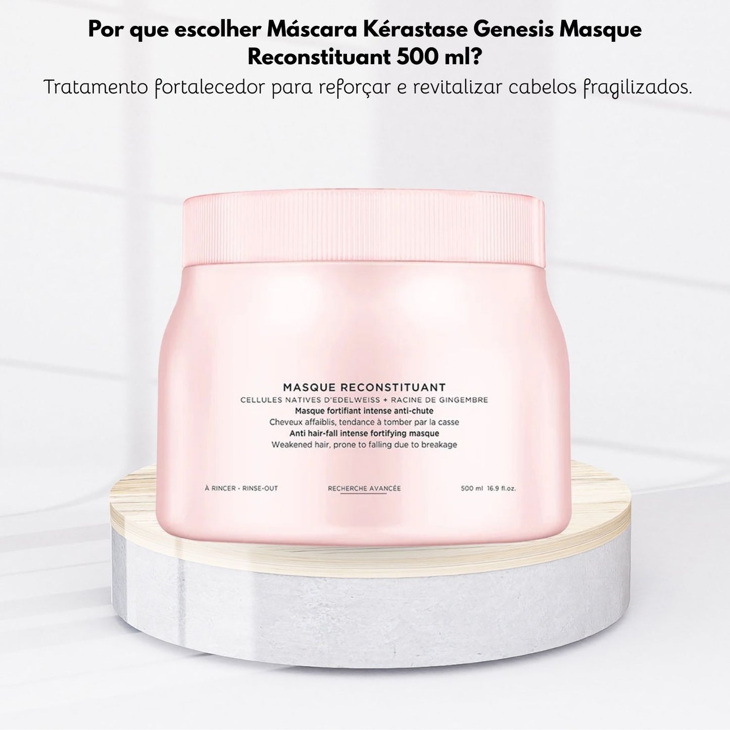 Máscara Kérastase Genesis Masque Reconstituant 500 ml