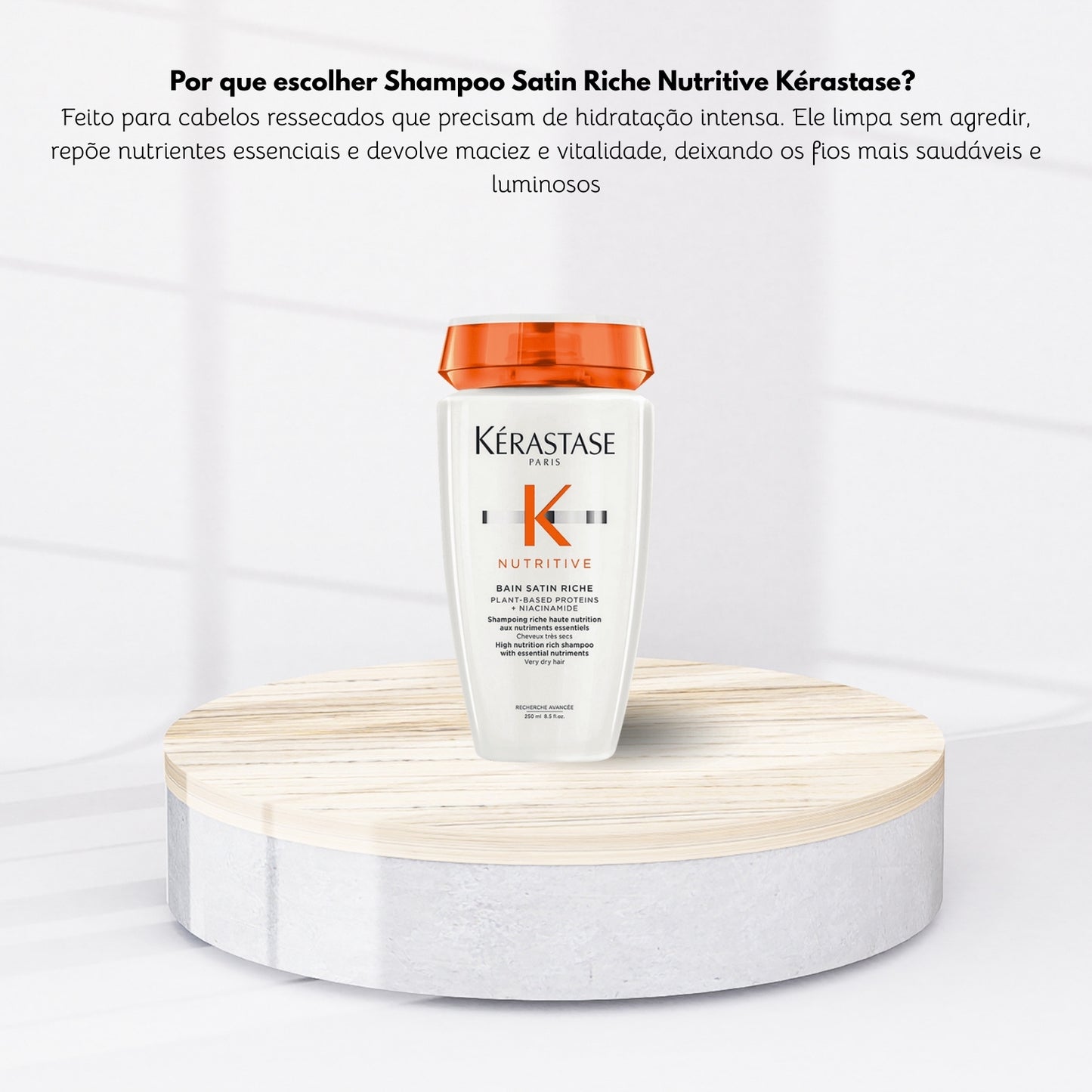 Shampoo Kérastase Nutritive Bain Satin Riche Shampoo Hidratante 250 ml