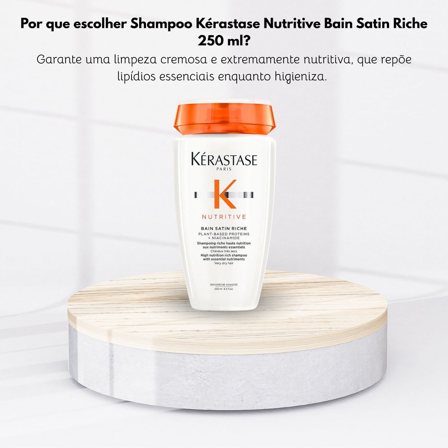 Shampoo Kérastase Nutritive Bain Satin Riche Shampoo Hidratante 250 ml