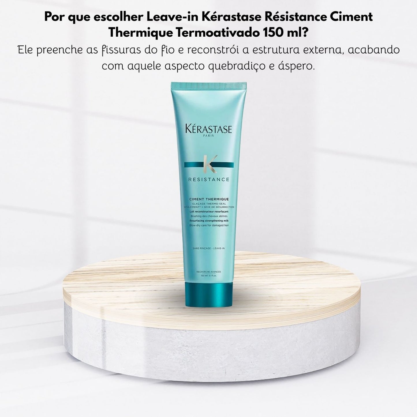 Leave-in Kérastase Résistance Ciment Thermique Termoativado 150 ml