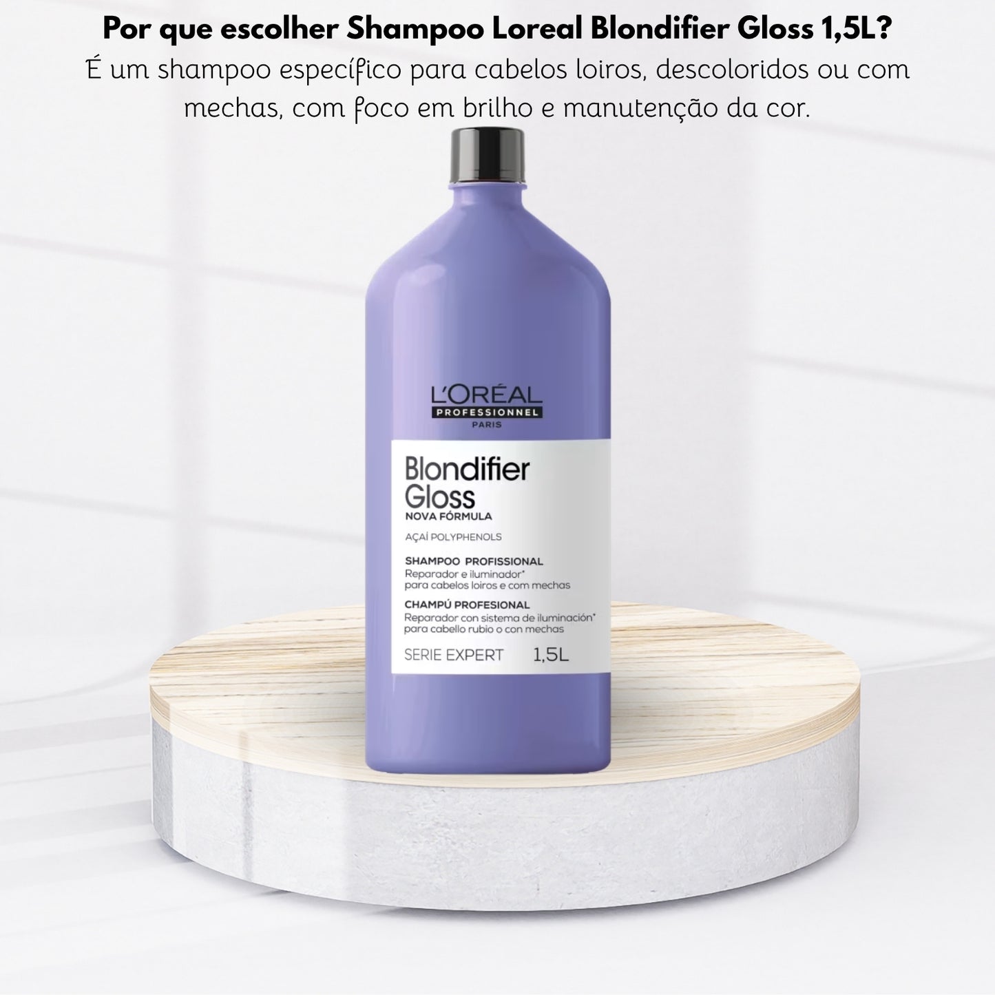 Shampoo Loreal Blondifier Gloss 1,5L