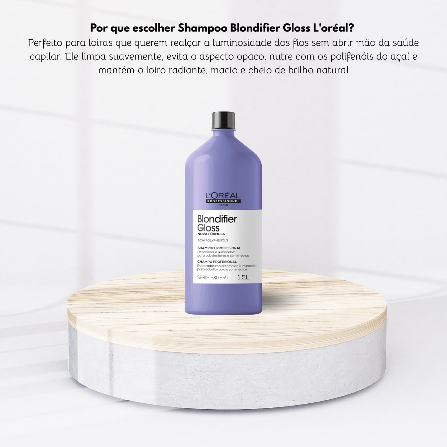 Shampoo Loreal Blondifier Gloss 1,5L