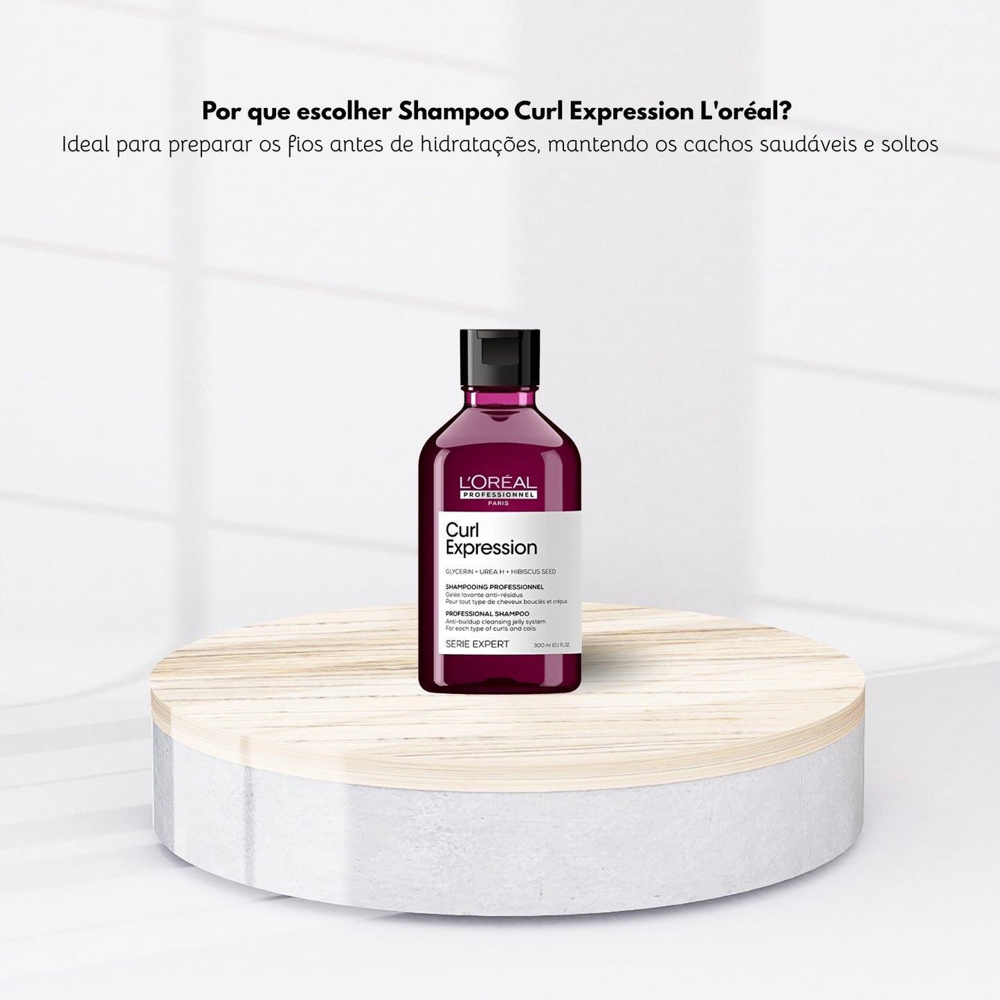 Shampoo Antirresíduo Loreal Curl Expression 300 ml