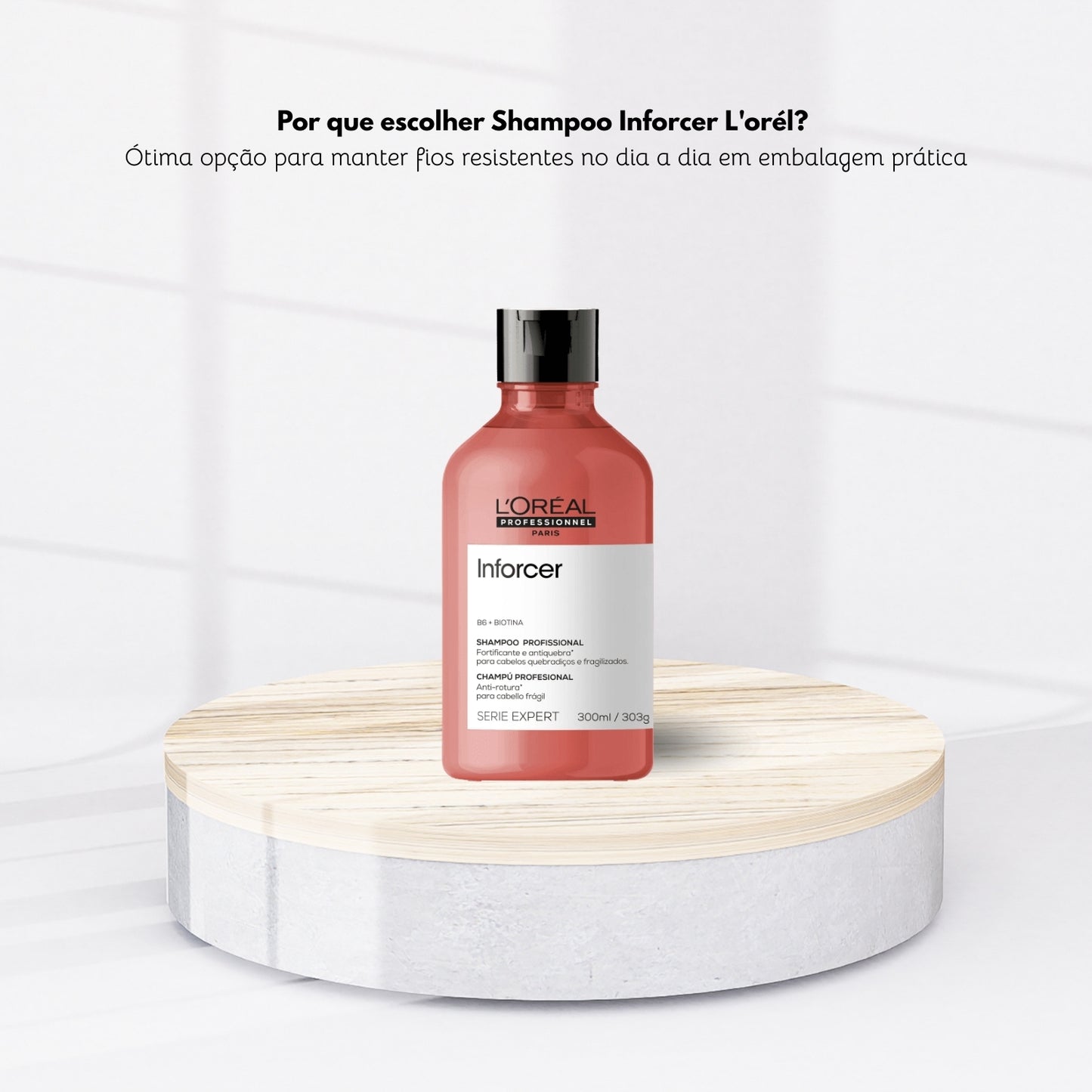 Shampoo Loreal Inforcer 300 ml