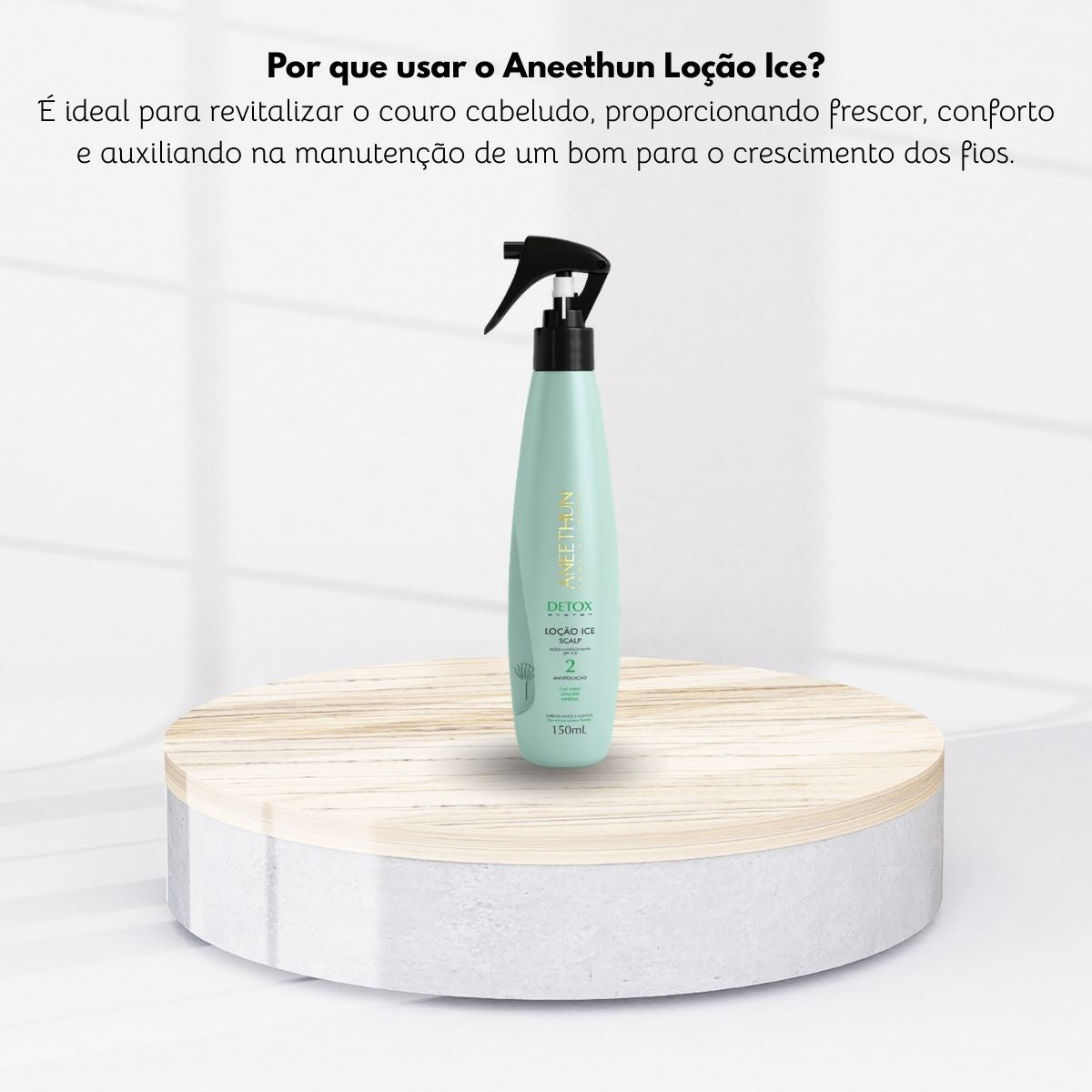Aneethun Detox Loção Ice Scalp 150 ml
