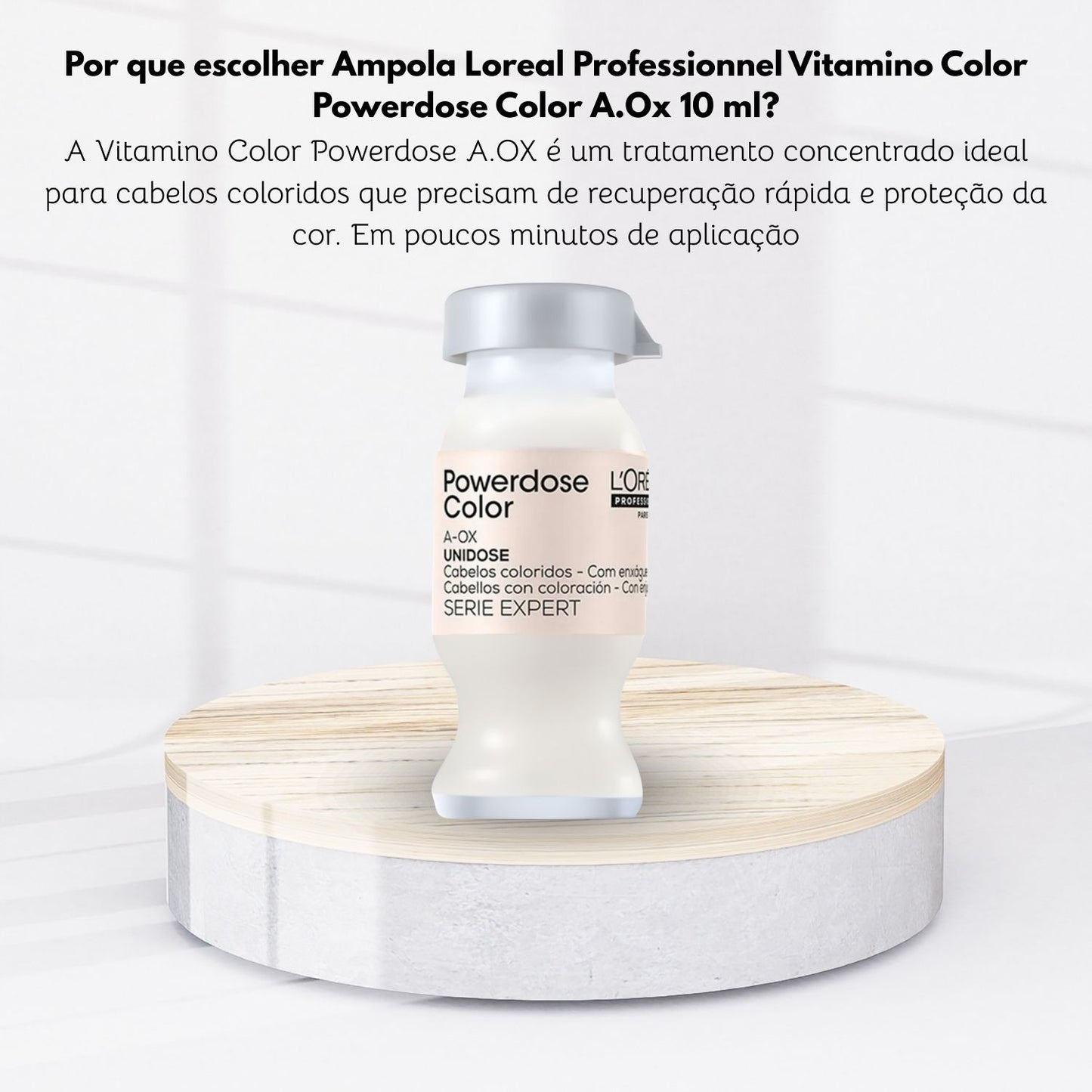 Ampola Loreal Professionnel Vitamino Color Powerdose Color A.Ox 10 ml