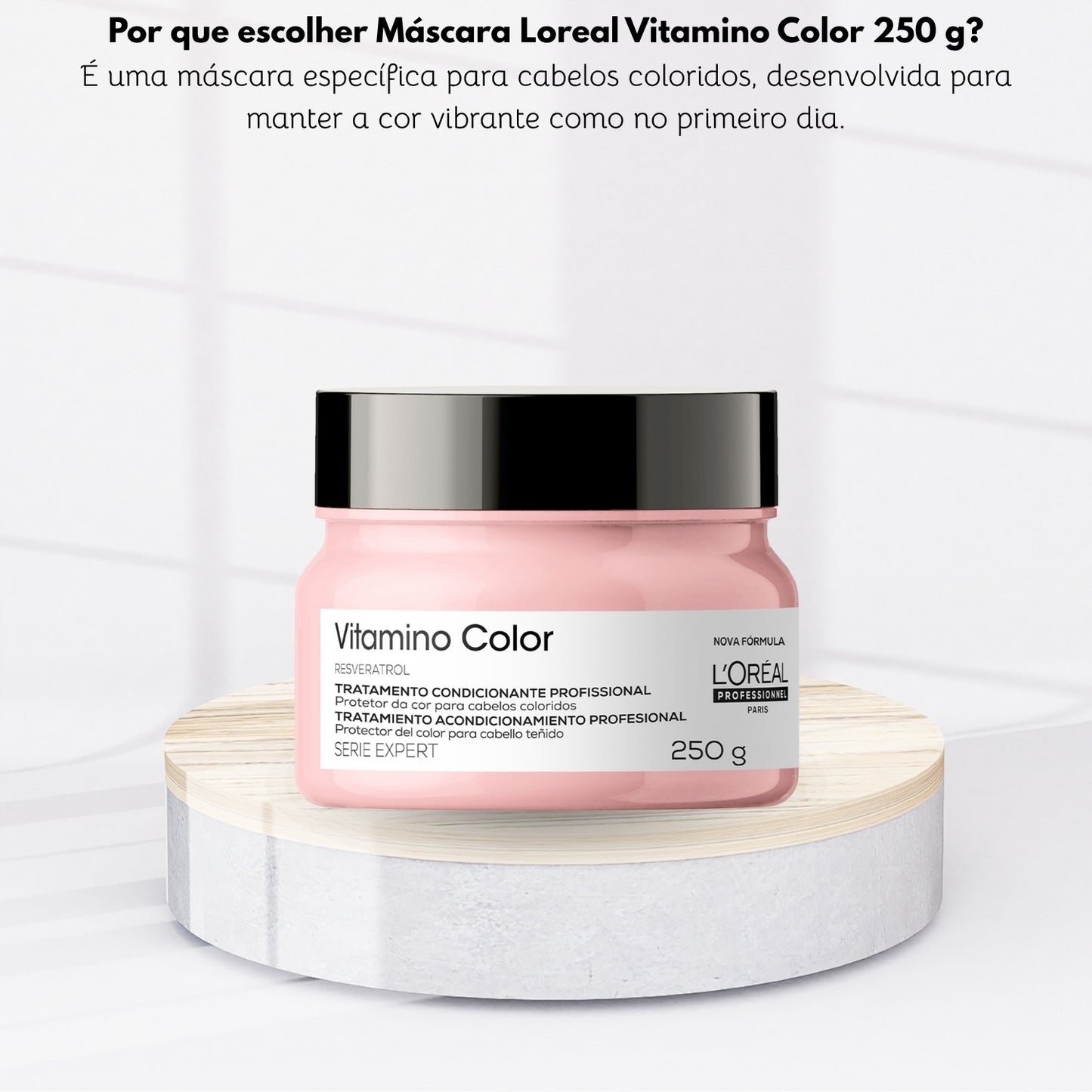 Máscara Loreal Vitamino Color 250 g