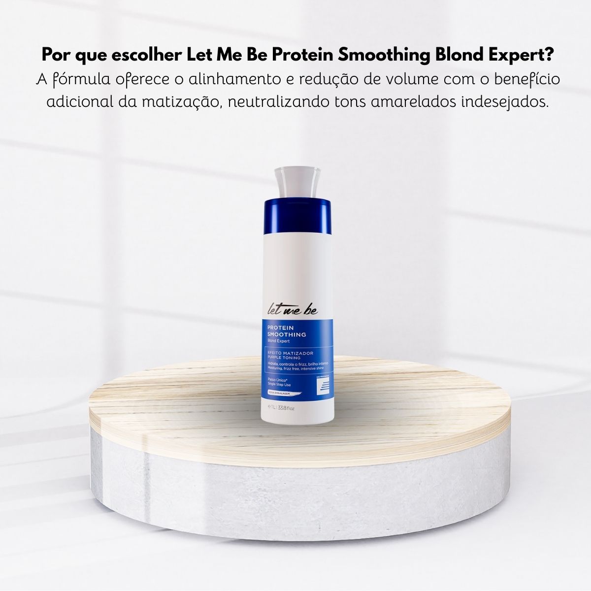 Progressiva Let Me Be Smoothing Blond Expert 1 Litro