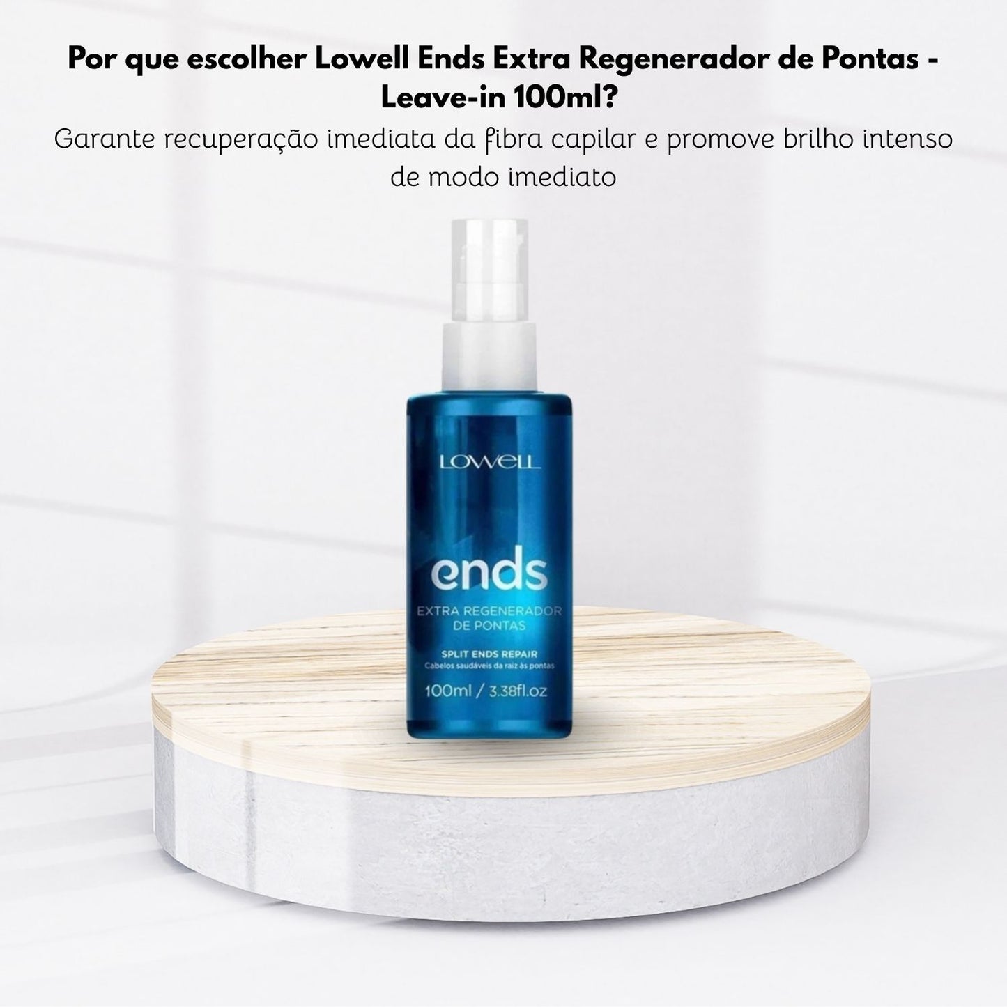 Leave-in Lowell Ends Extra Regenerador de Pontas 100 ml