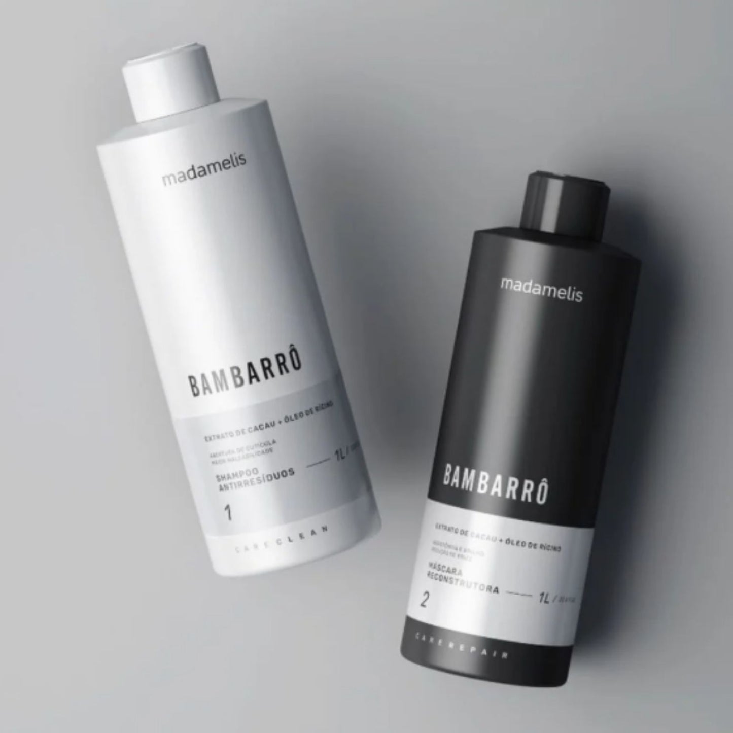 Kit Madamelis Bambarro Escova Progressiva (2 x 1 Litro)