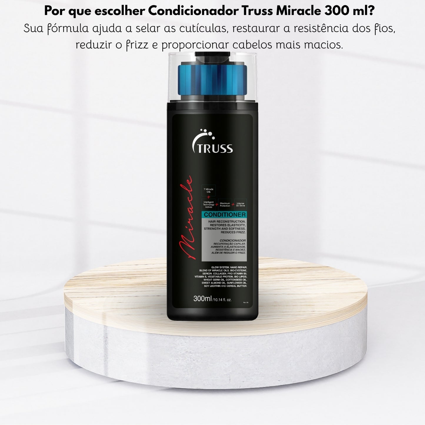 Condicionador Truss Miracle 300 ml