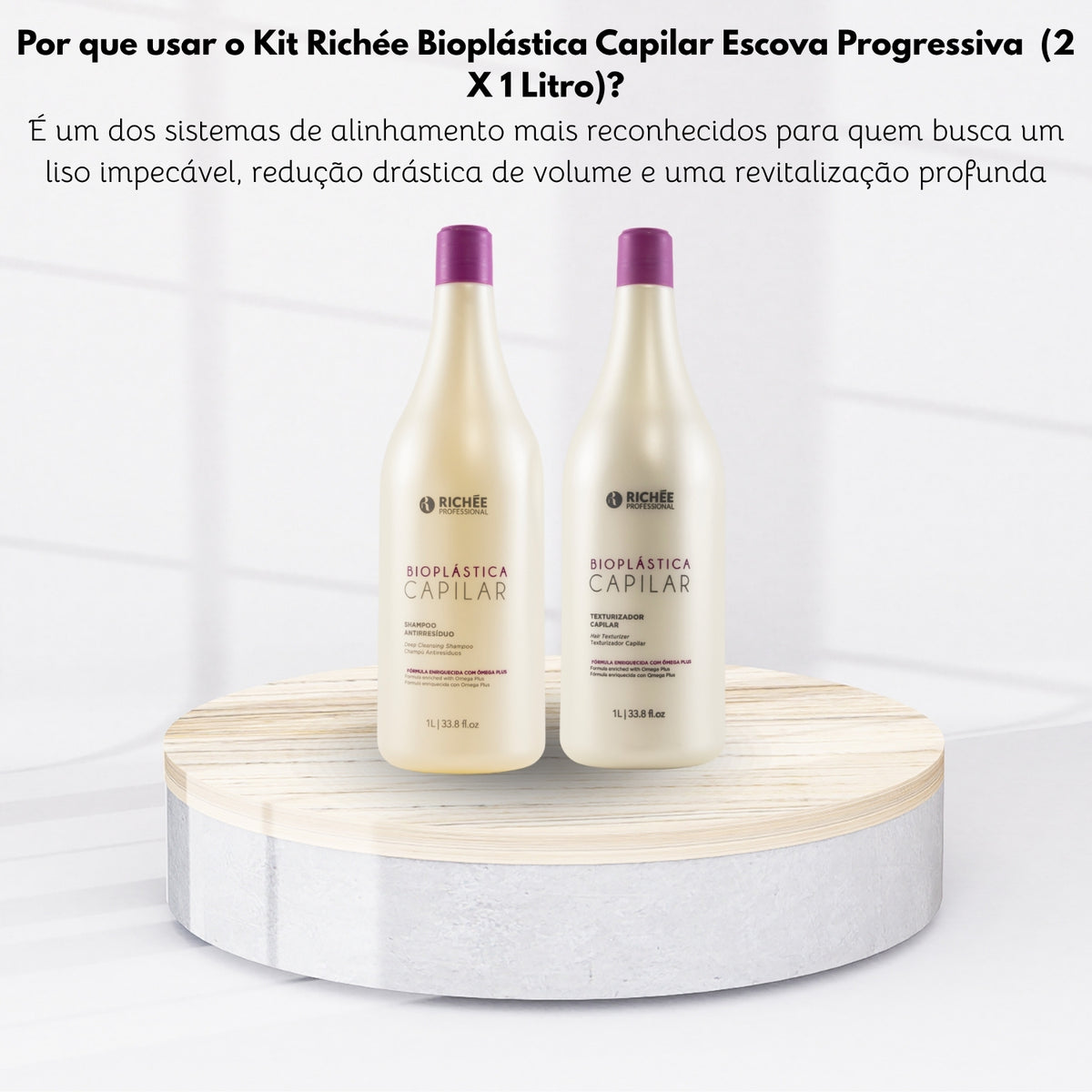 Progressiva Richée Bioplástica Capilar (2 x 1 Litro)