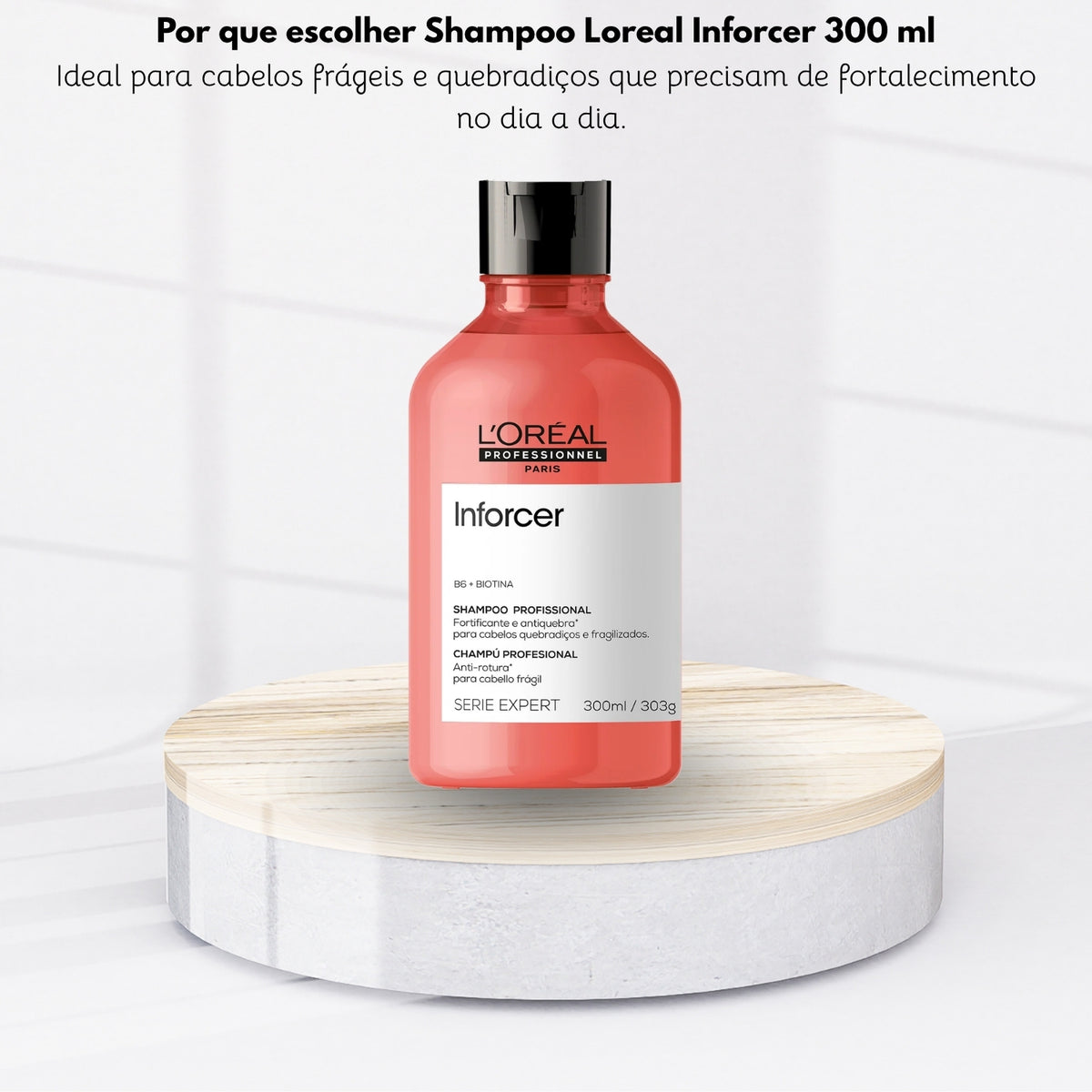 Shampoo Loreal Inforcer 300 ml