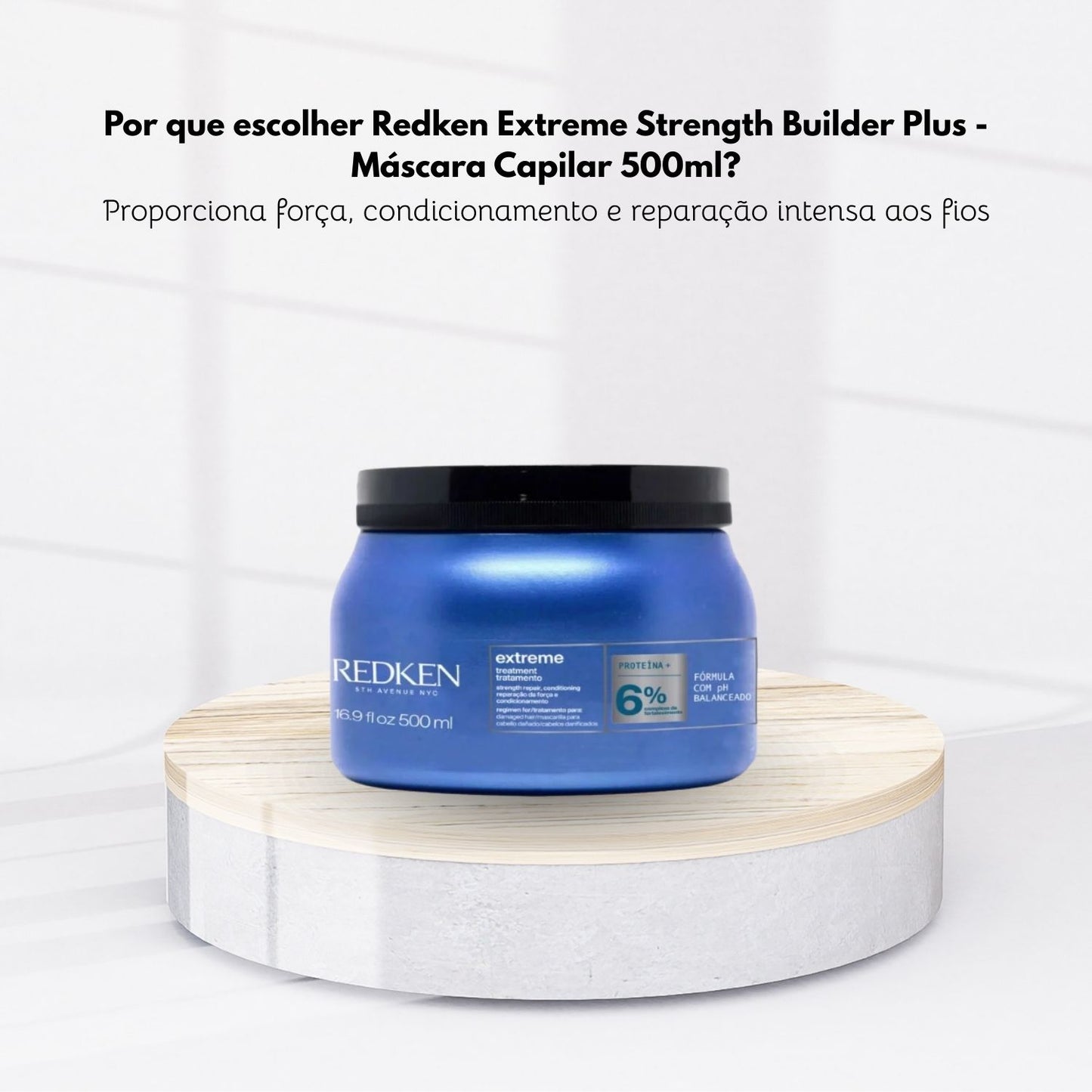 Máscara Redken Extreme Strength Builder Plus 500 ml