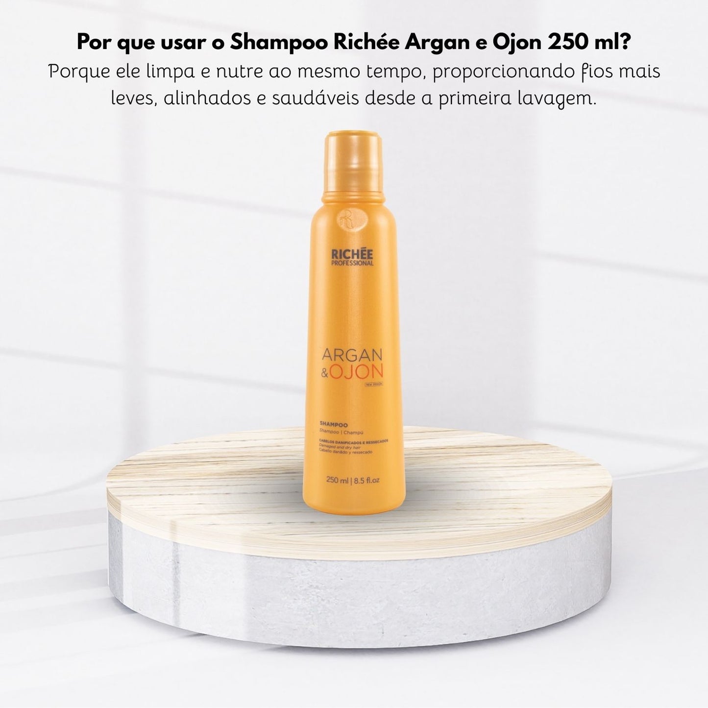 Shampoo Richée Argan e Ojon 250 ml