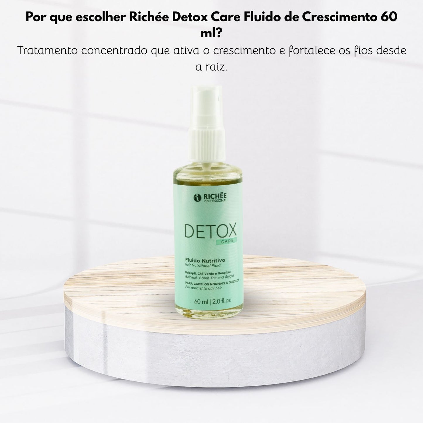 Richée Detox Care Fluido de Crescimento 60 ml