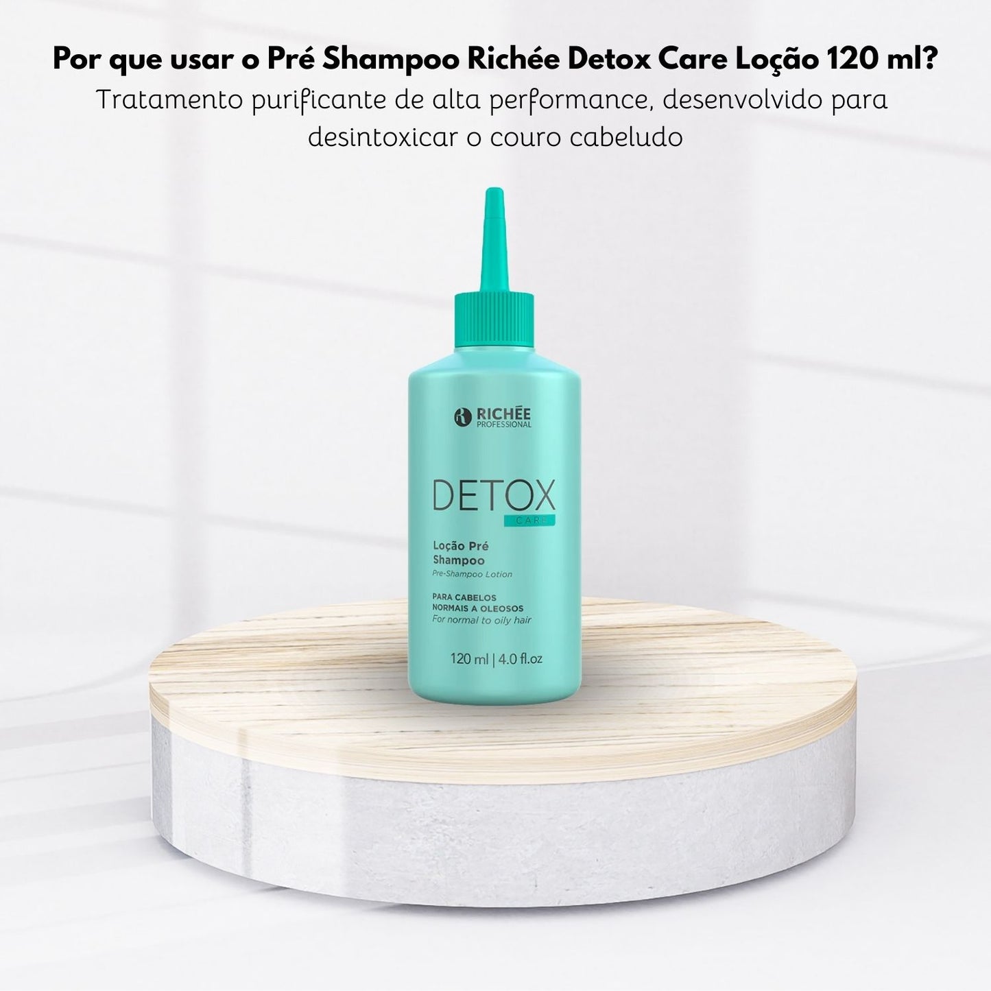 Pré Shampoo Richée Detox Care Loção 120 ml