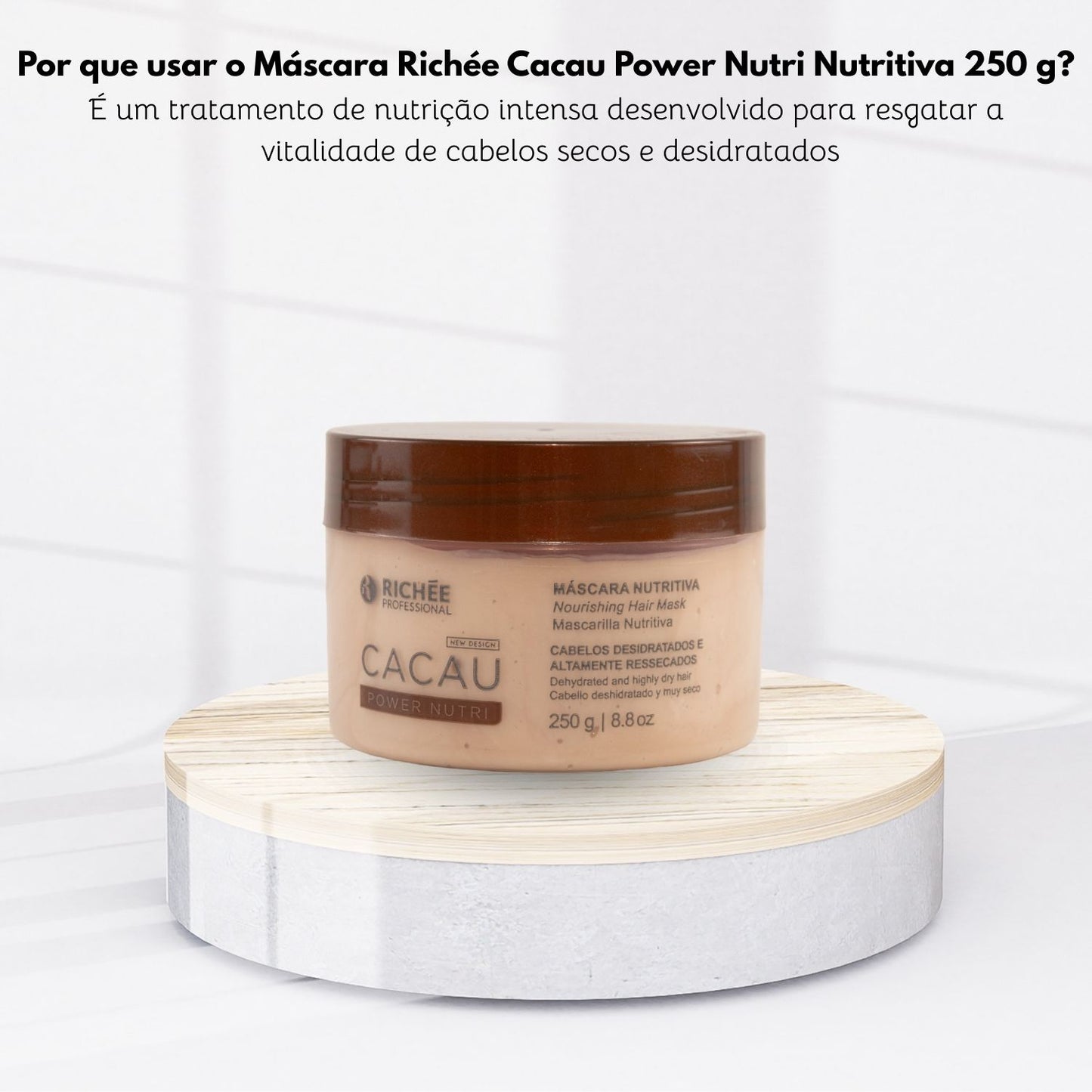 Máscara Richée Cacau Power Nutri Nutritiva 250 g