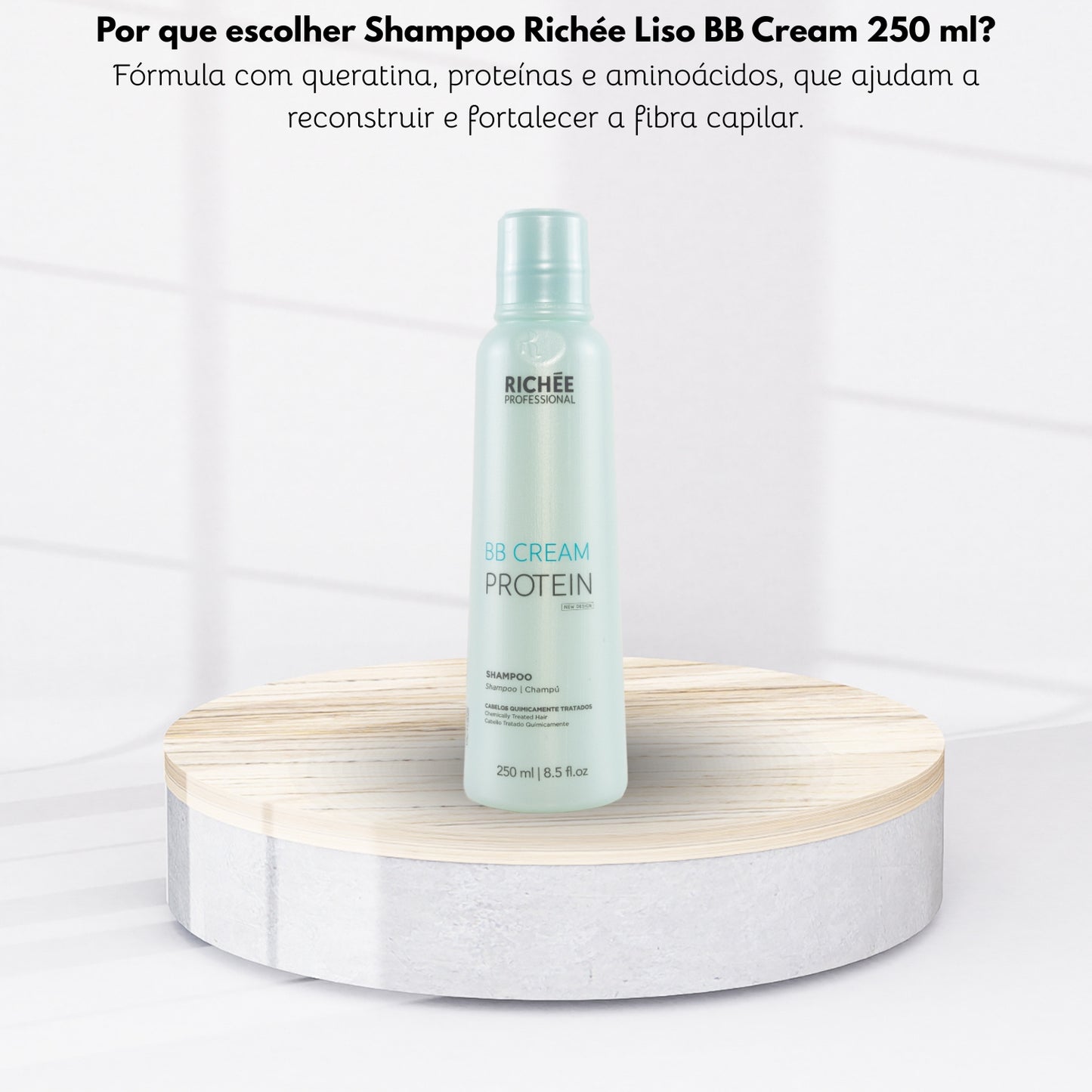 Shampoo Richée Liso BB Cream 250 ml