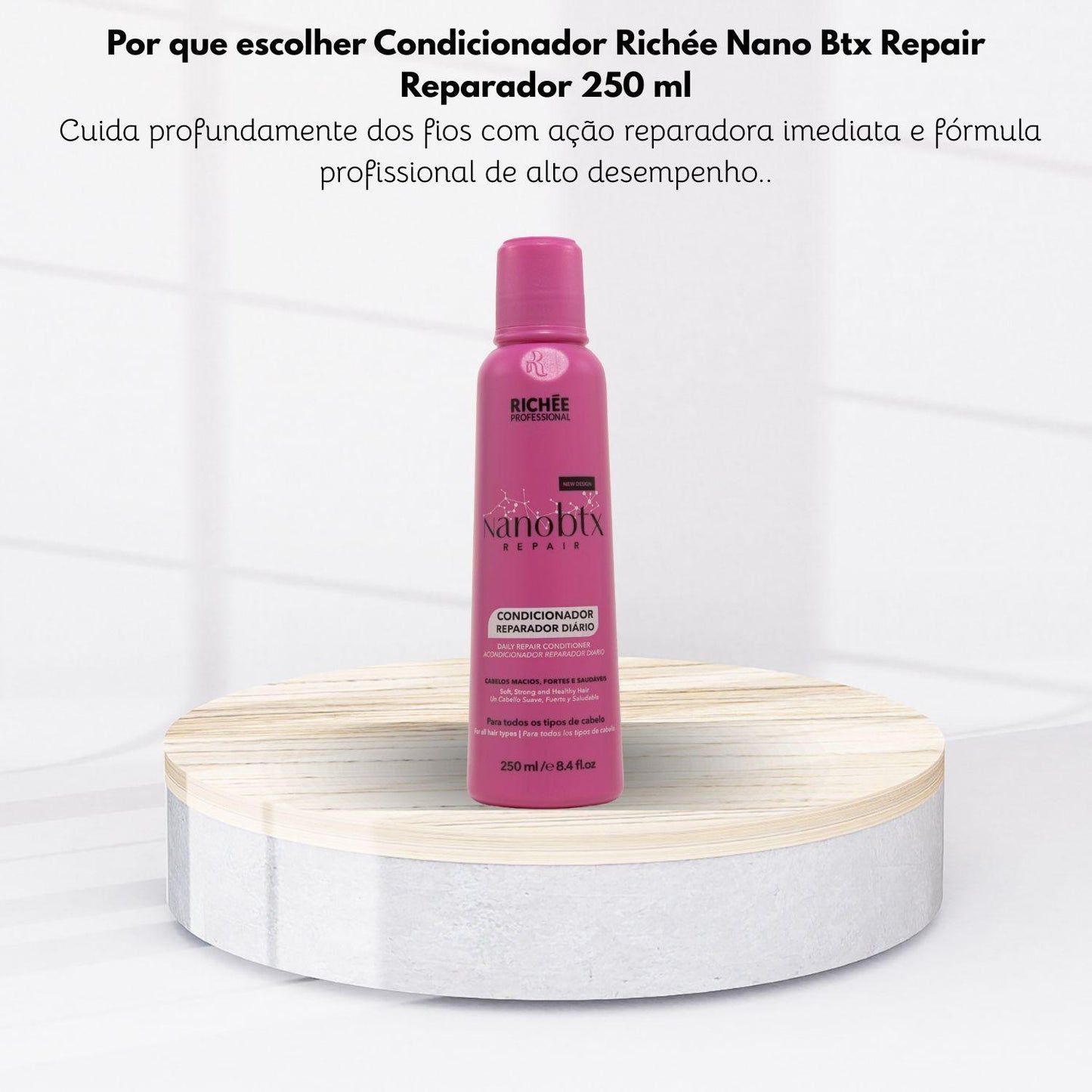 Condicionador Richée Nano Btx Repair Reparador 250 ml