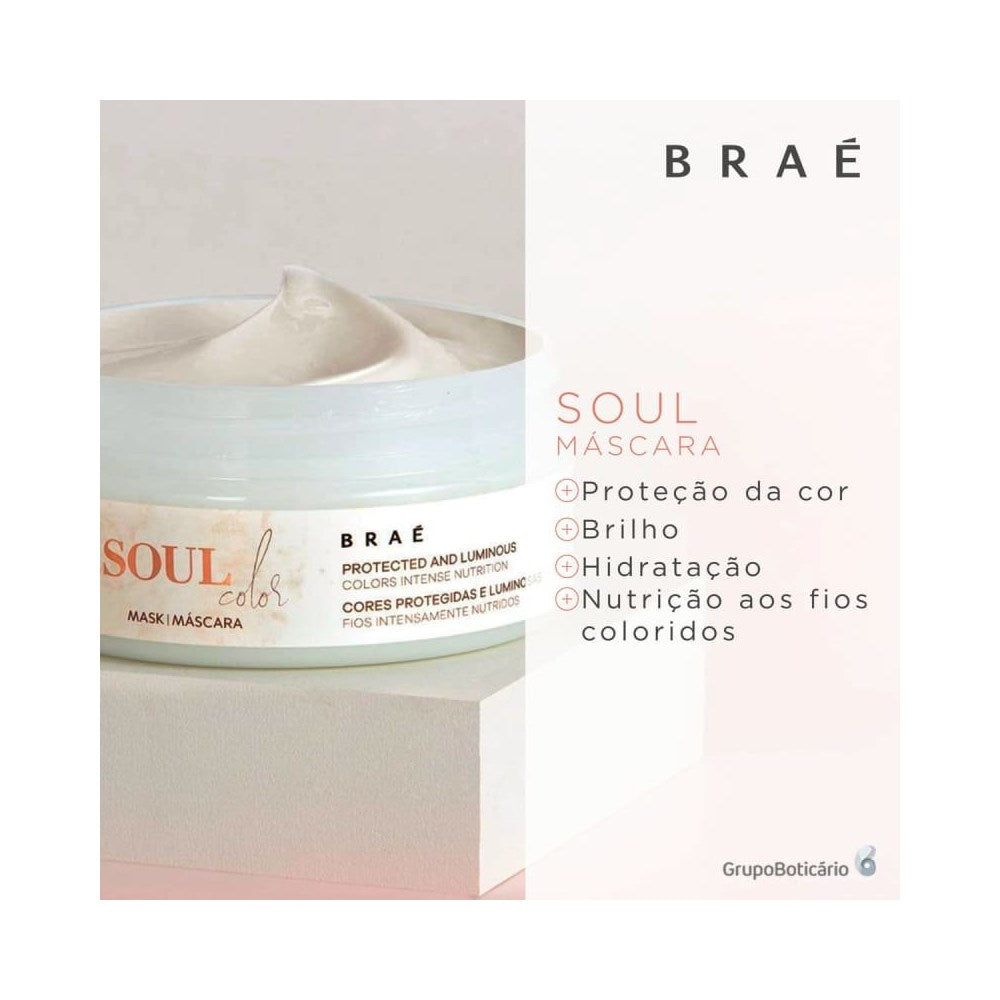 Máscara Braé Soul Color 200 g