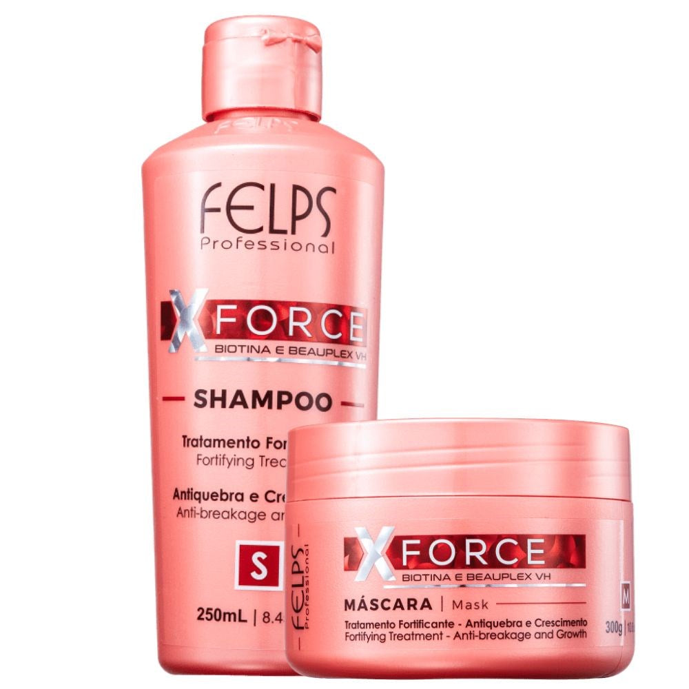 Kit Felps XForce Shampoo 250 ml + Máscara 300 g
