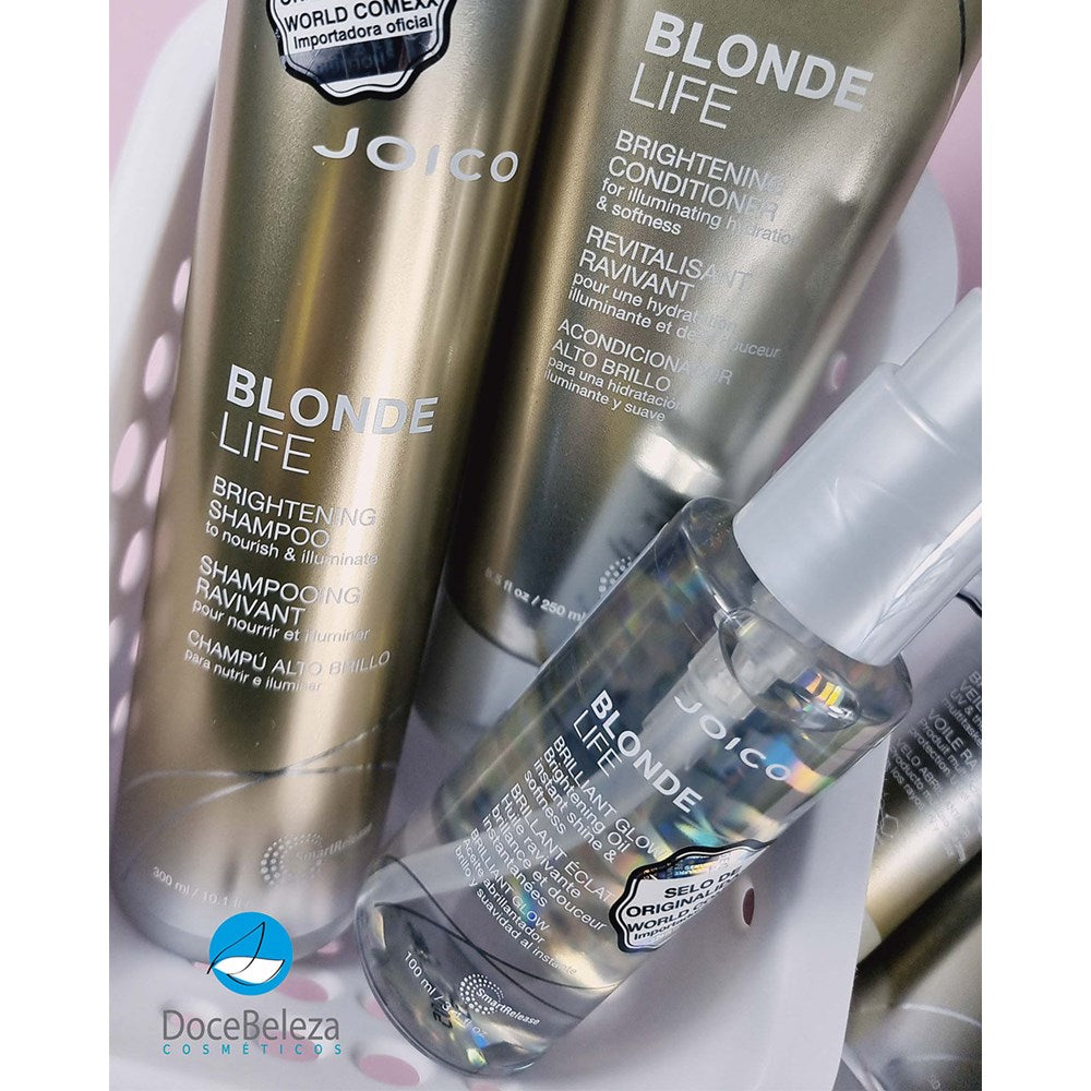 Kit Joico Blonde Life Smart Release Shampoo 300 ml + Condicionador 250 ml