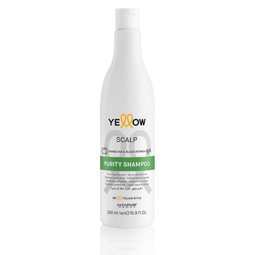 Shampoo Yellow Scalp Purity Shampoo para Cabelo Oleoso 500 ml
