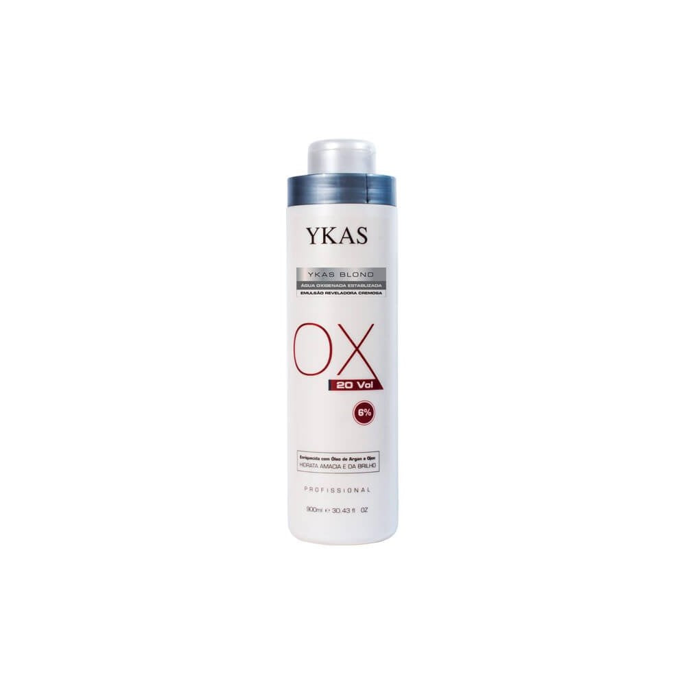Agua Oxigenada Ykas Blond Ox 900 ml 20 Volumes