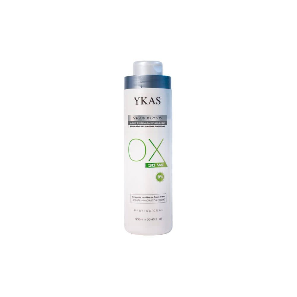Agua Oxigenada Ykas Blond Ox 900 ml 30 Volumes