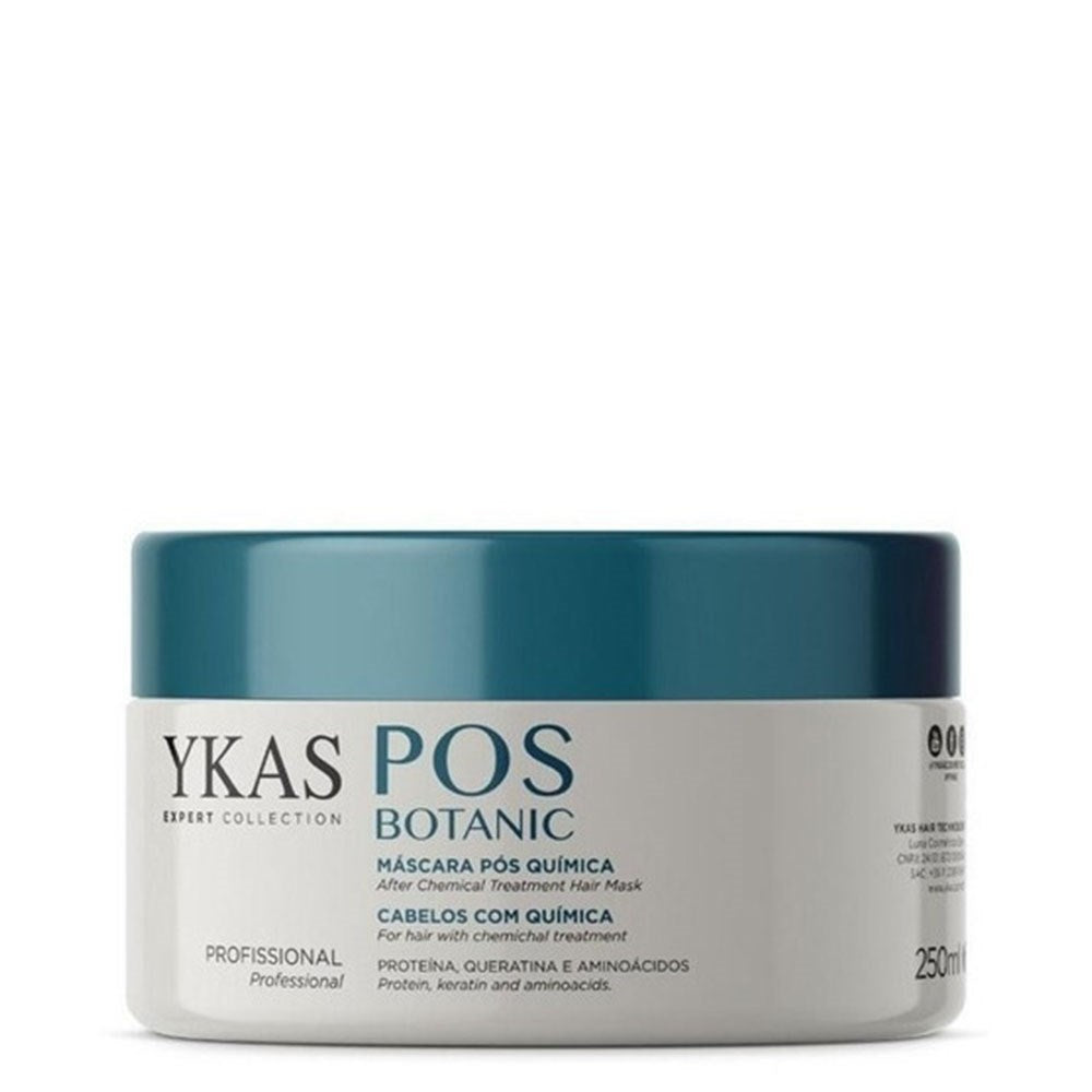 Máscara Ykas Pos Botanic Pós Química 250 ml