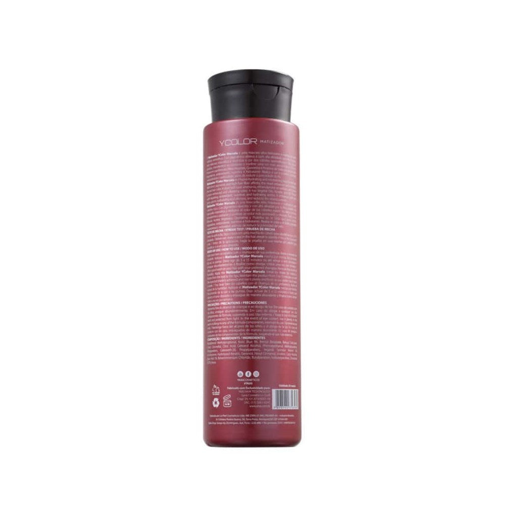 Máscara Ykas YColor Matizador Marsala 500 ml